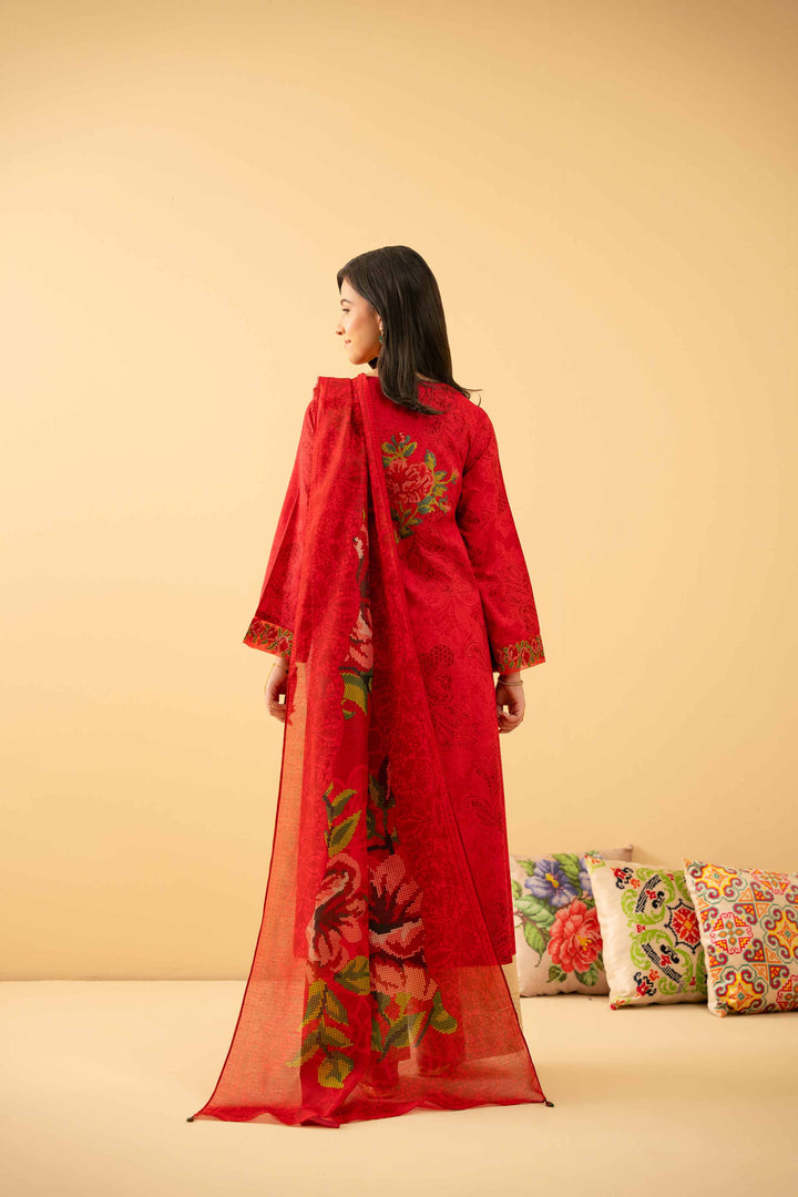 2 Piece - Printed Embroidered Suit - PE25-479 for Women - Pret Collection | Nishat | Shop Online