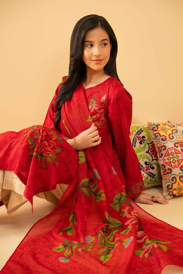 2 Piece - Printed Embroidered Suit - PE25-479 for Women - Pret Collection | Nishat | Shop Online