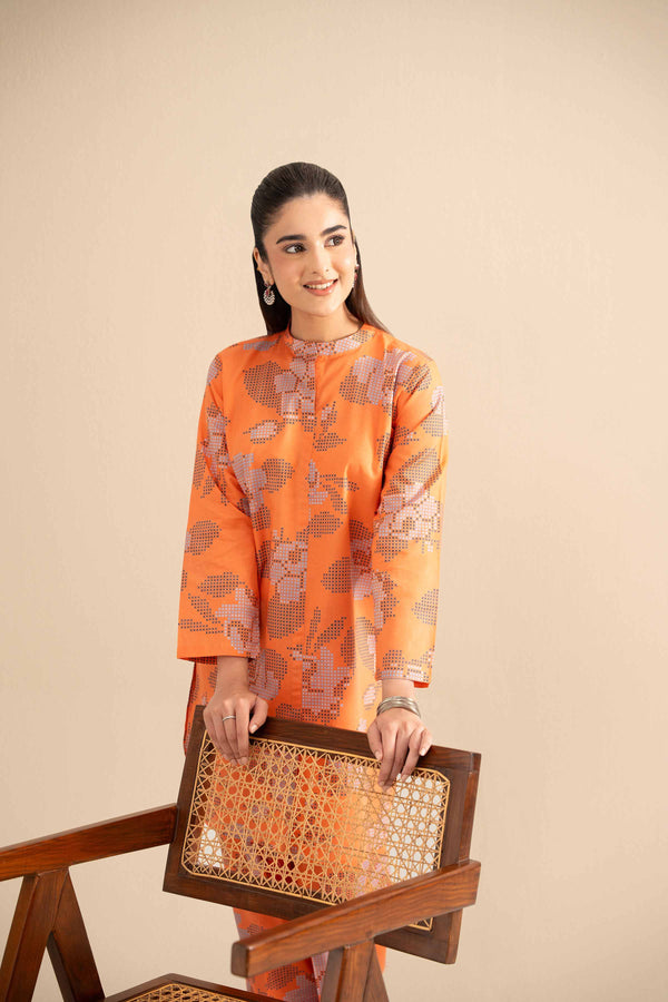 2 Piece - Printed Suit - PE25-484