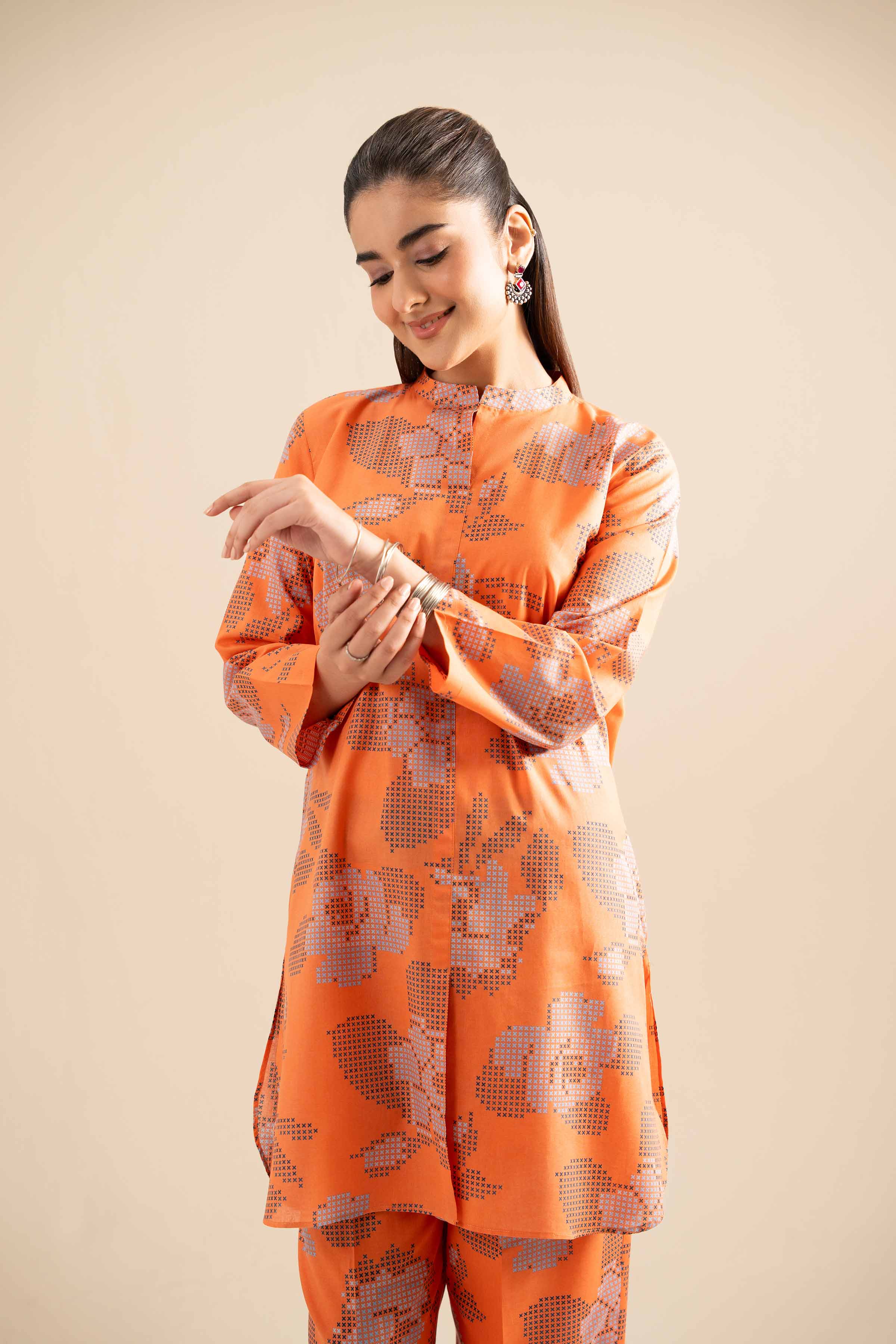 2 Piece - Printed Suit - PE25-484