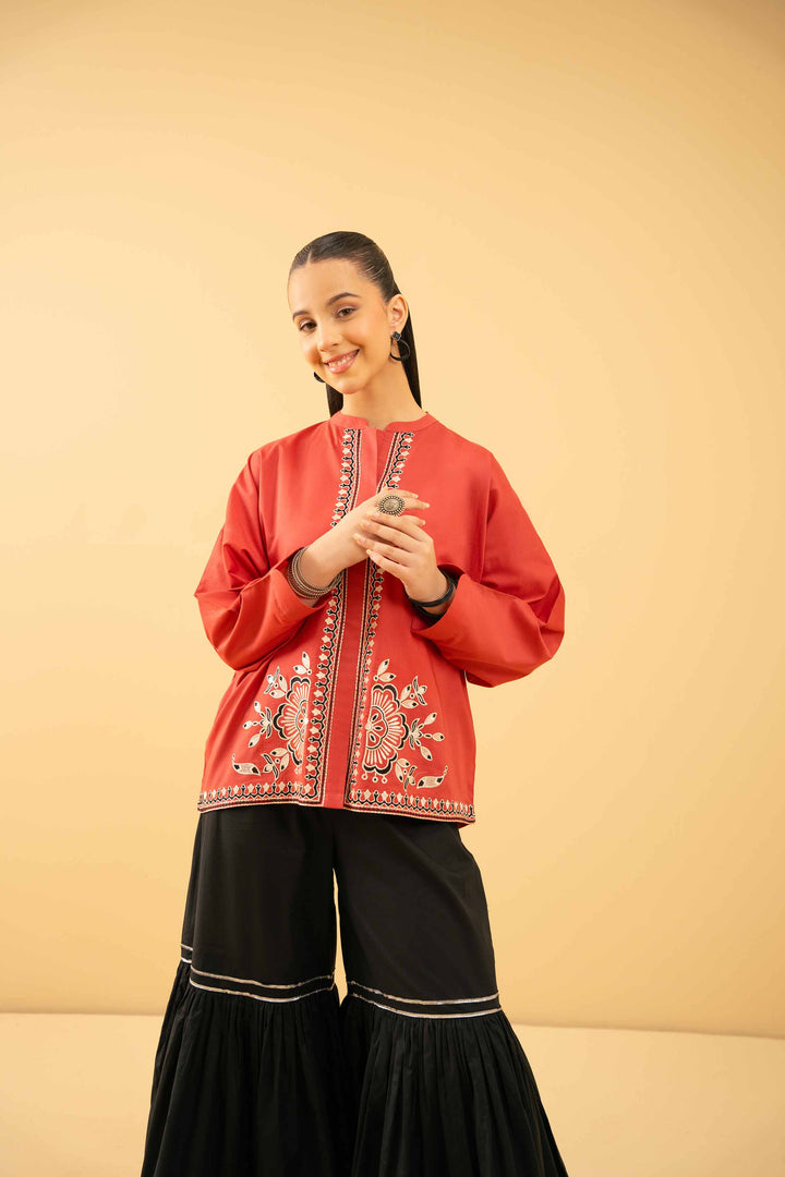 Embroidered Tunic - PE25-490 for Women - Pret Collection | Nishat | Shop Online