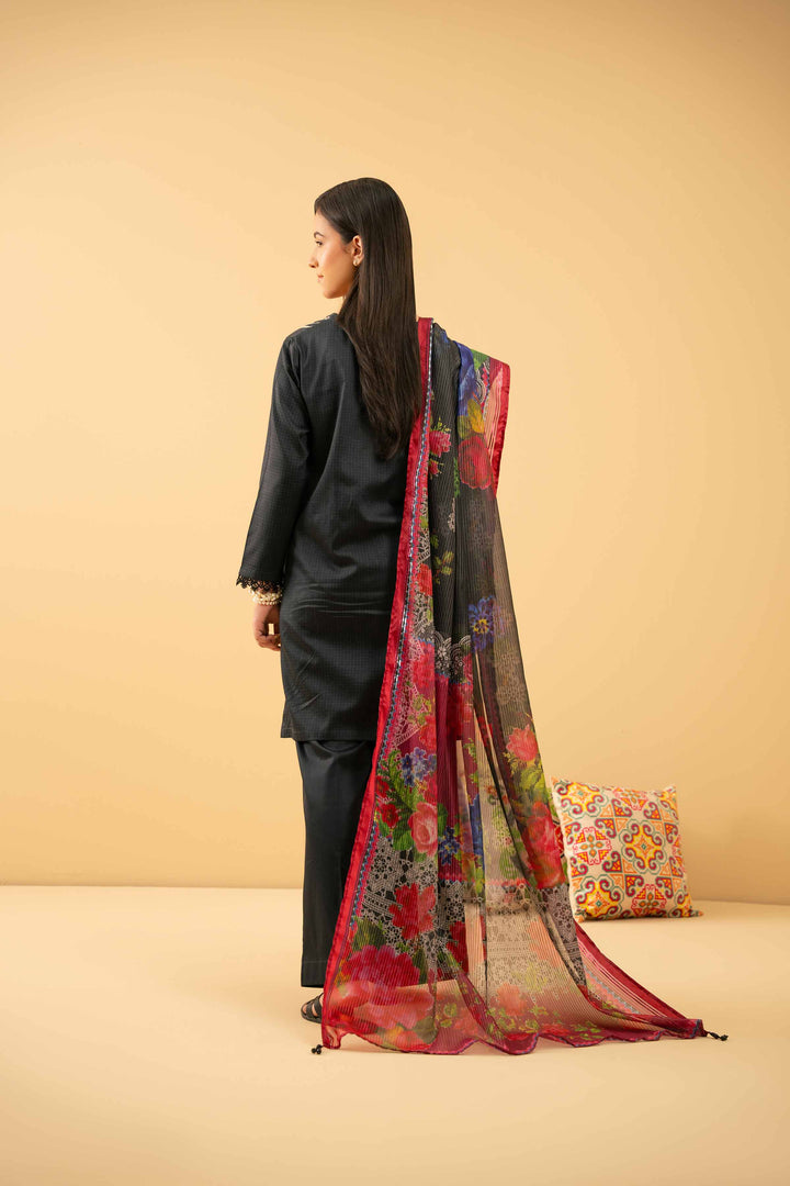 3 Piece - Printed Embroidered Suit - PE25-493 for Women - Pret Collection | Nishat | Shop Online