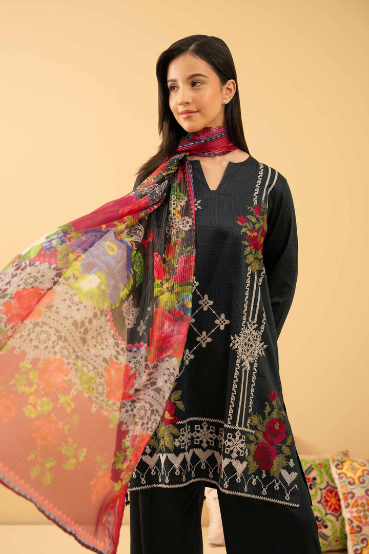 3 Piece - Printed Embroidered Suit - PE25-493 for Women - Pret Collection | Nishat | Shop Online