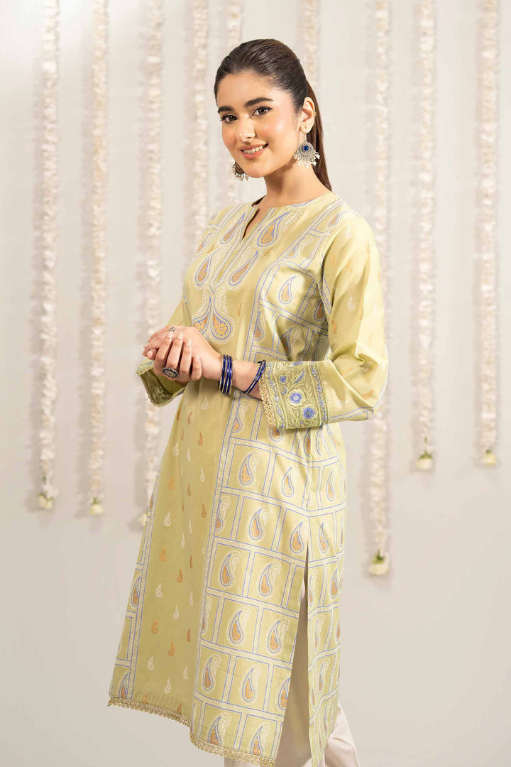 Printed Embroidered Shirt - PE25-495 for Women - Pret Collection | Nishat | Shop Online