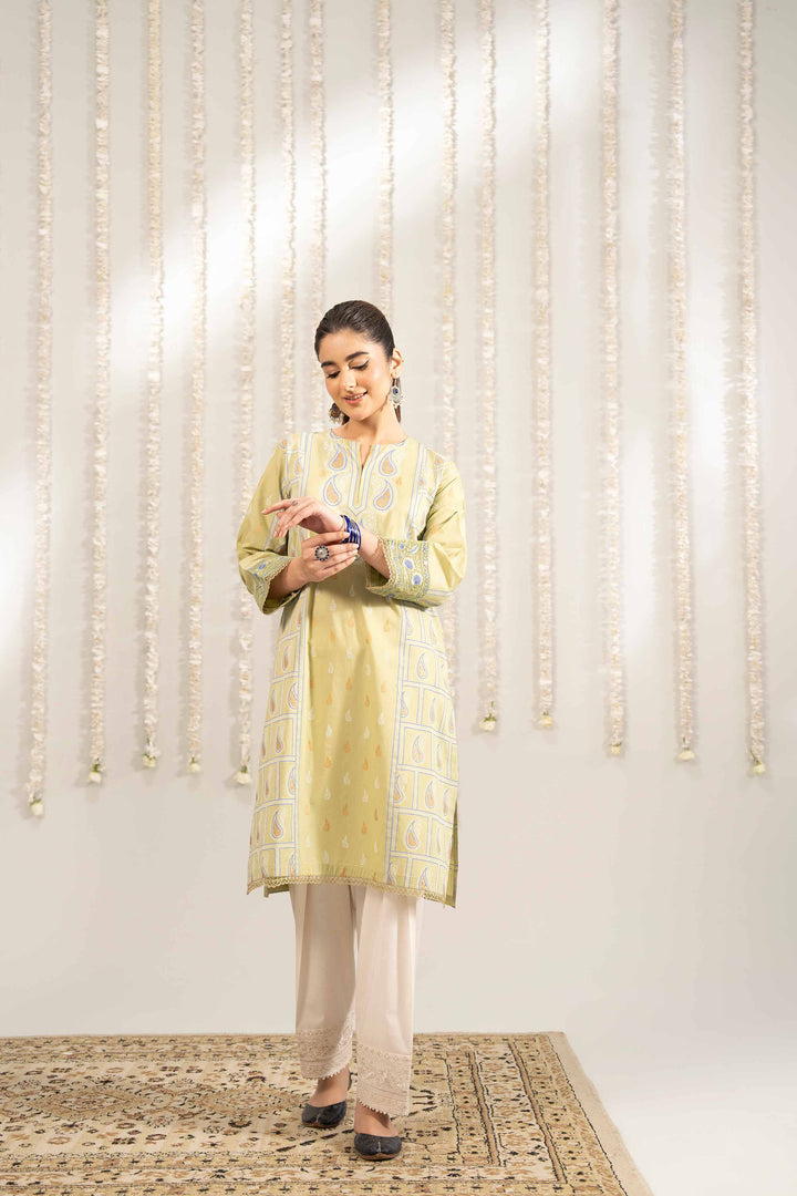 Printed Embroidered Shirt - PE25-495 for Women - Pret Collection | Nishat | Shop Online