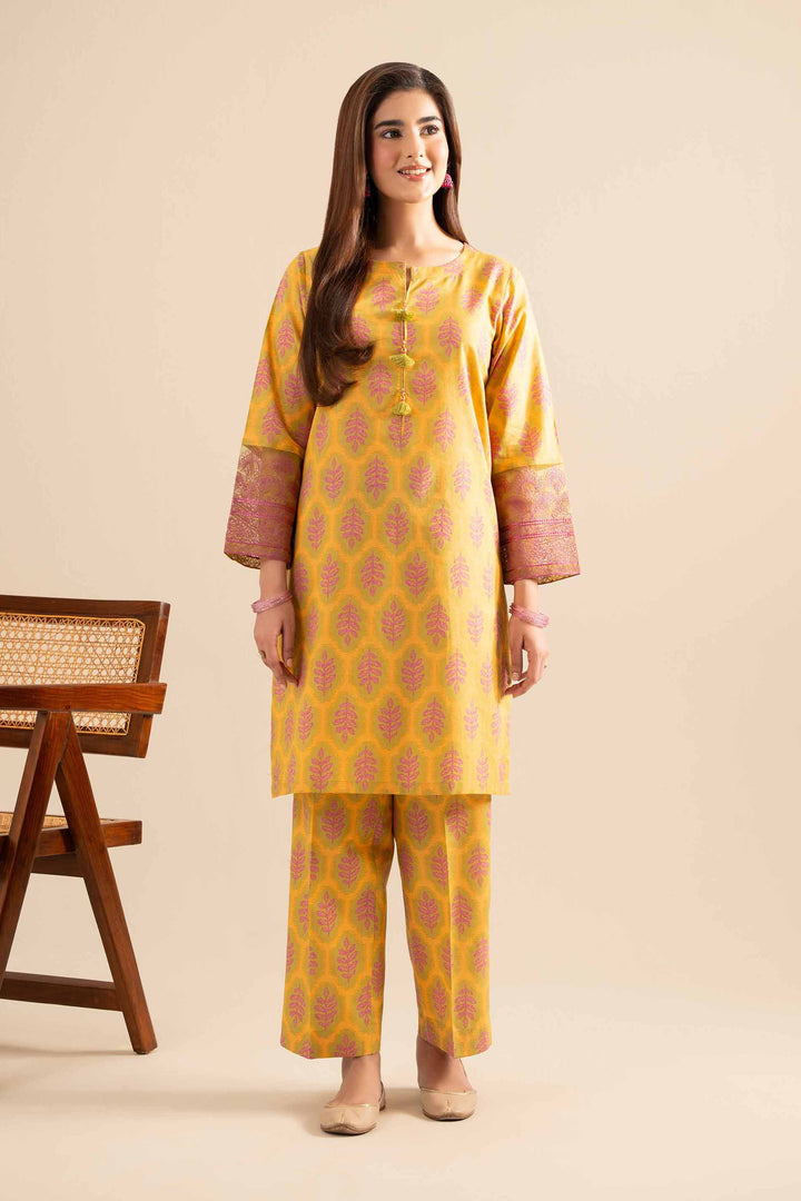2 Piece - Printed Embroidered Suit - PE25-499 for Women - Pret Collection | Nishat | Shop Online
