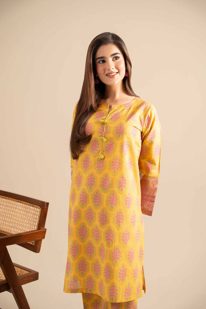 2 Piece - Printed Embroidered Suit - PE25-499 for Women - Pret Collection | Nishat | Shop Online