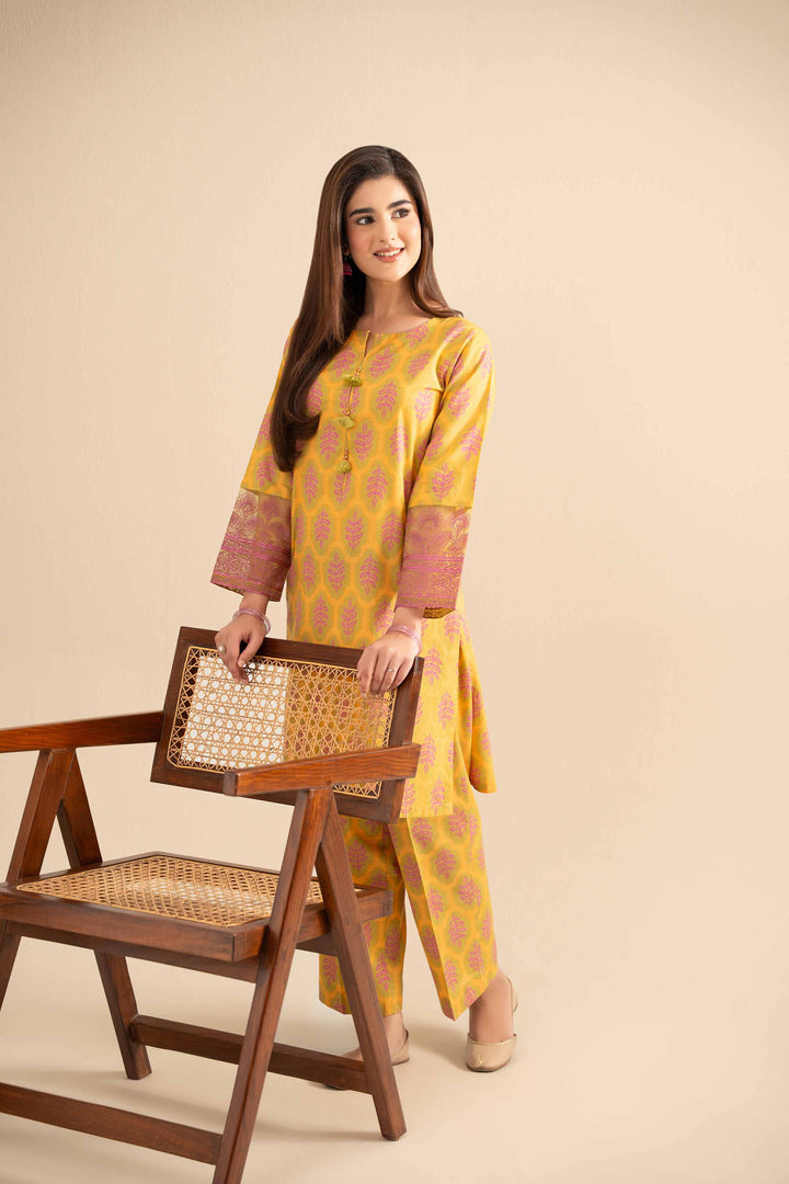 2 Piece - Printed Embroidered Suit - PE25-499 for Women - Pret Collection | Nishat | Shop Online