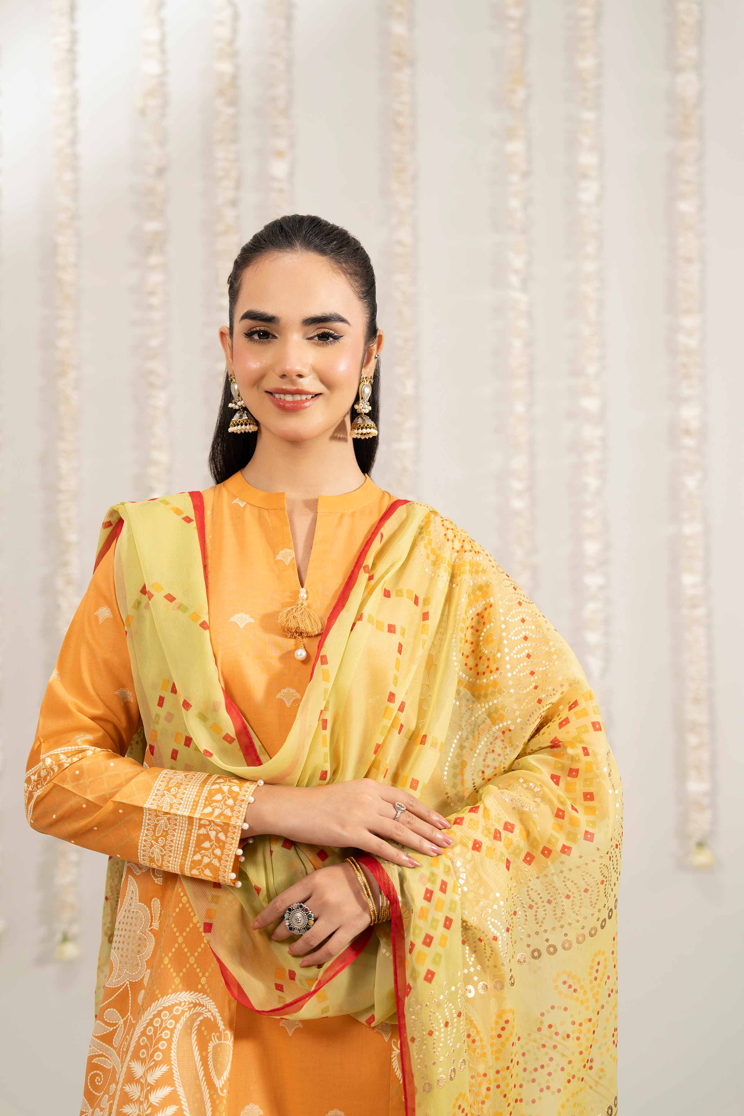 3 Piece - Printed Suit - PE25-518 for Women - Pret Collection | Nishat | Shop Online