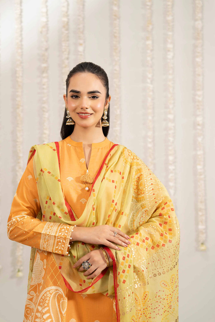3 Piece - Printed Suit - PE25-518 for Women - Pret Collection | Nishat | Shop Online