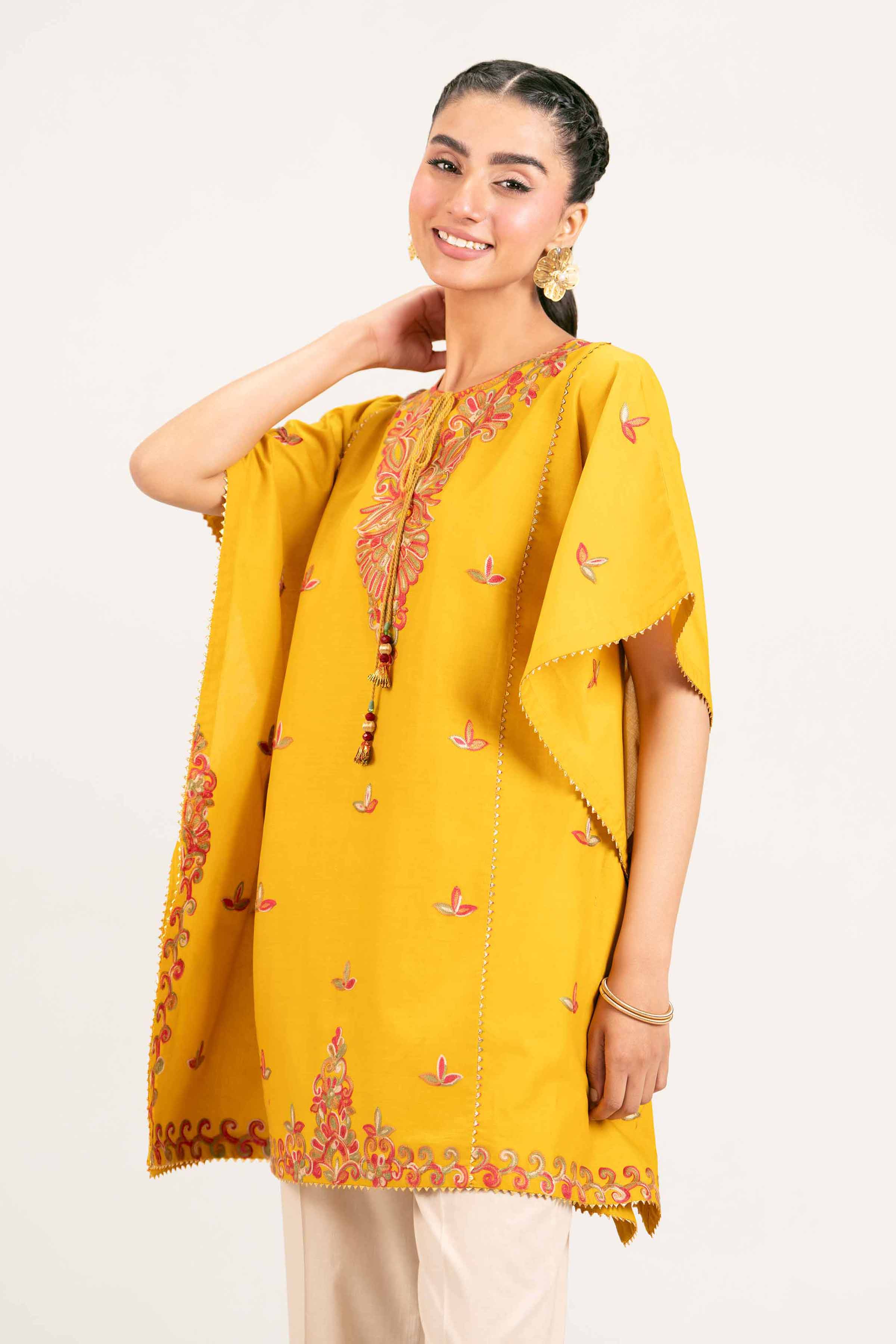 Embroidered Kaftan - PE25-54