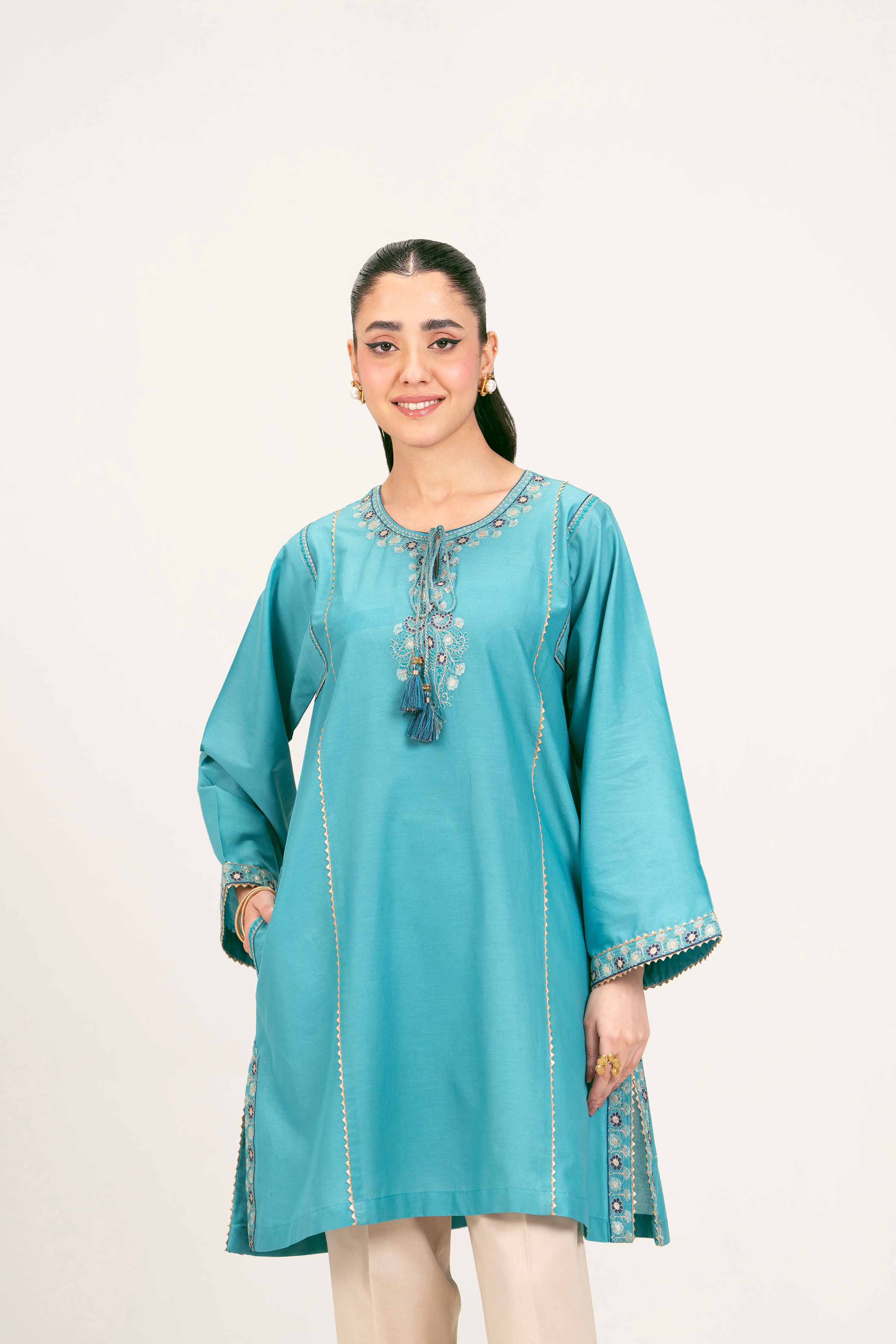 Embroidered Tunic - PE25-79