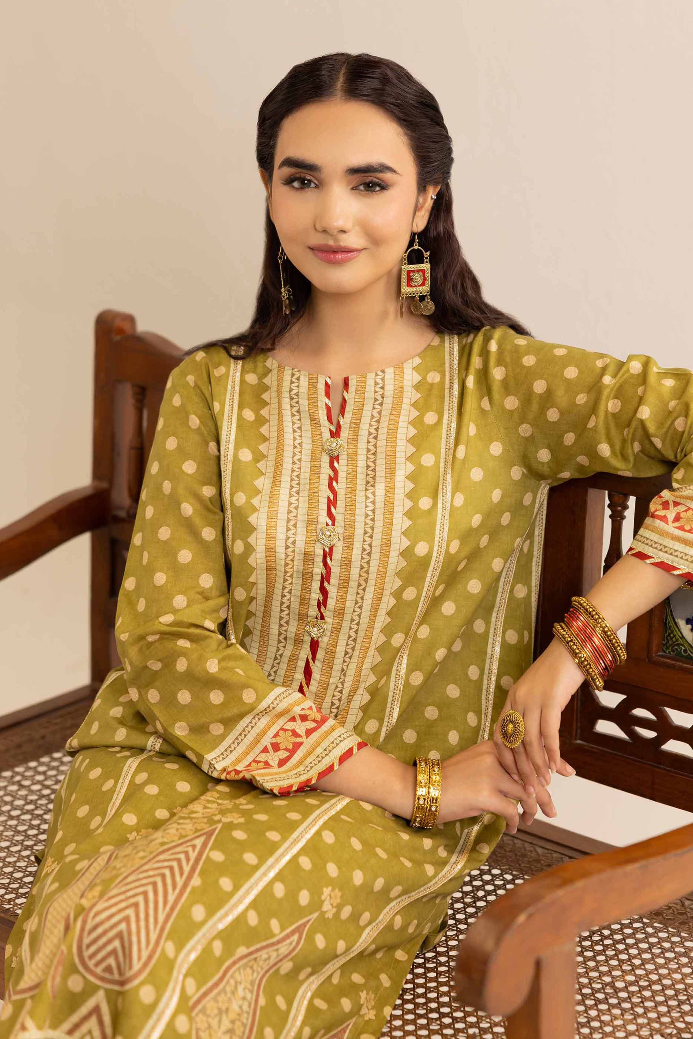 2 Piece - Printed Suit - PE25-82