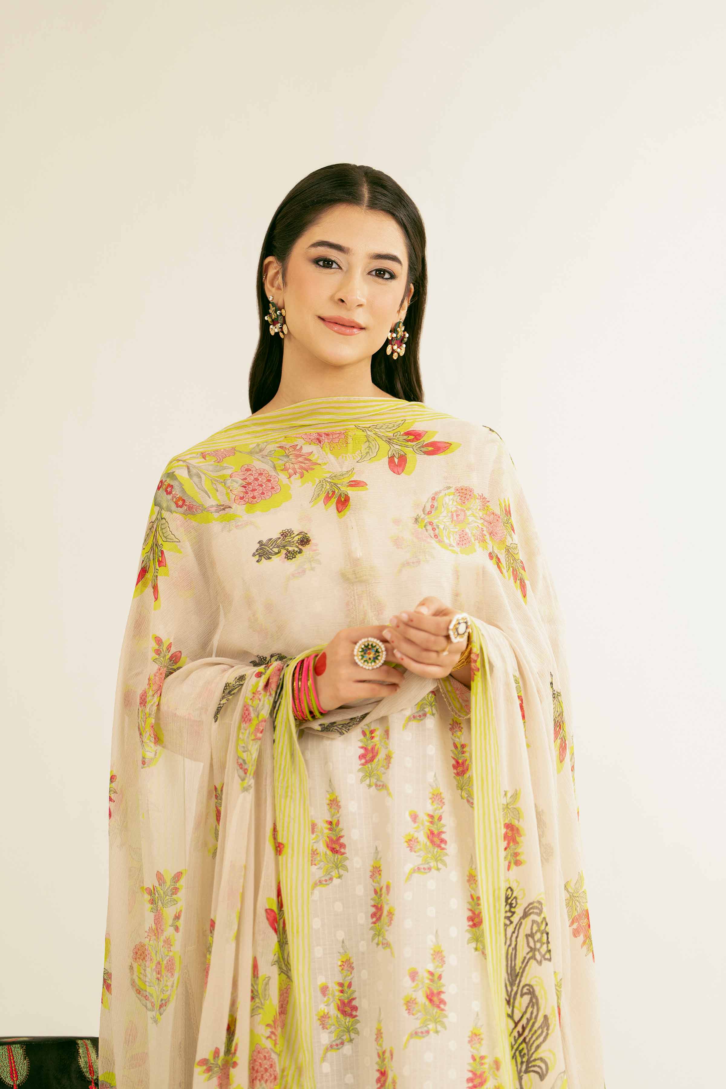 3 Piece - Printed Suit - PE25-86