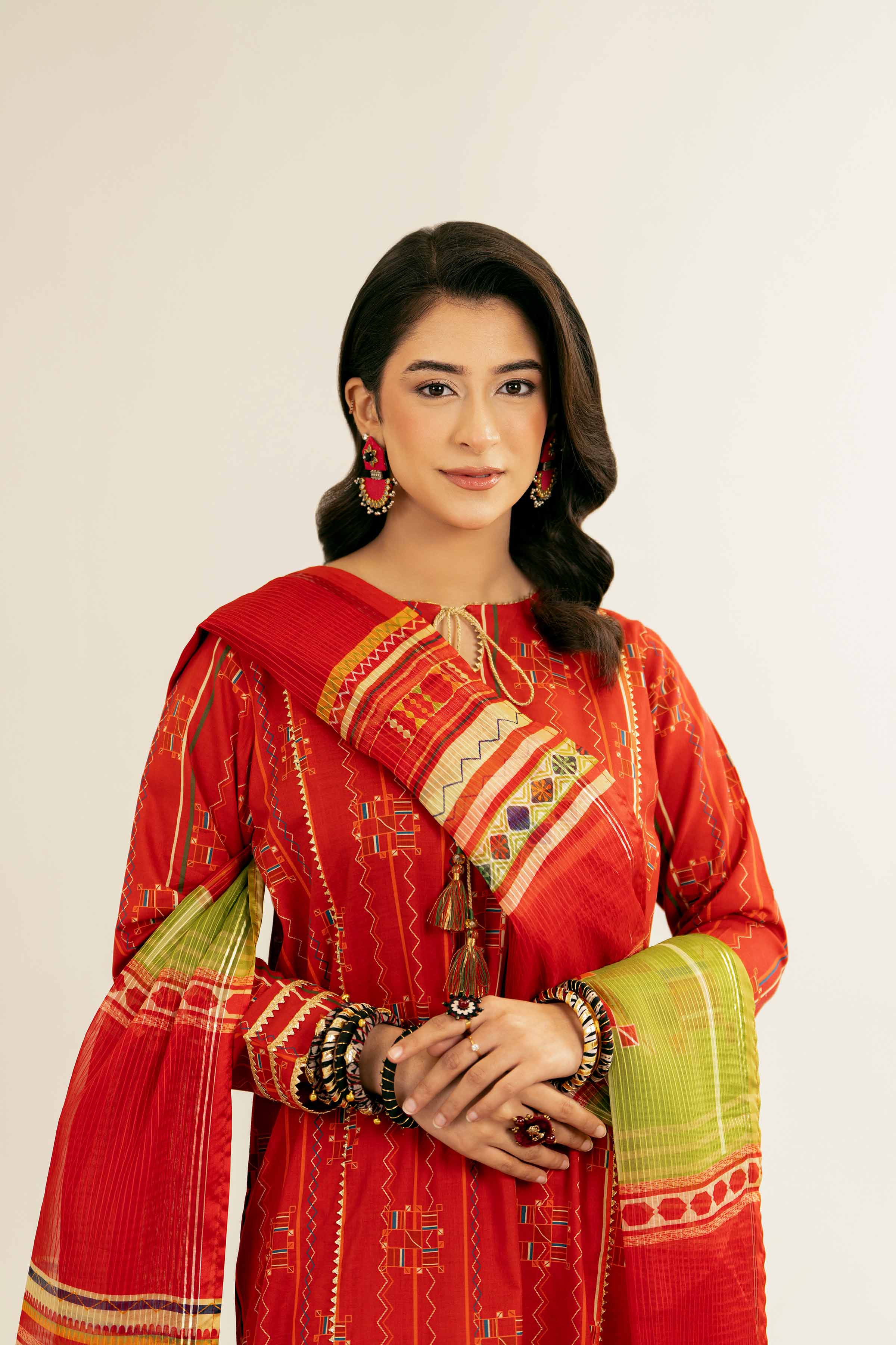 3 Piece - Printed Suit - PE25-99