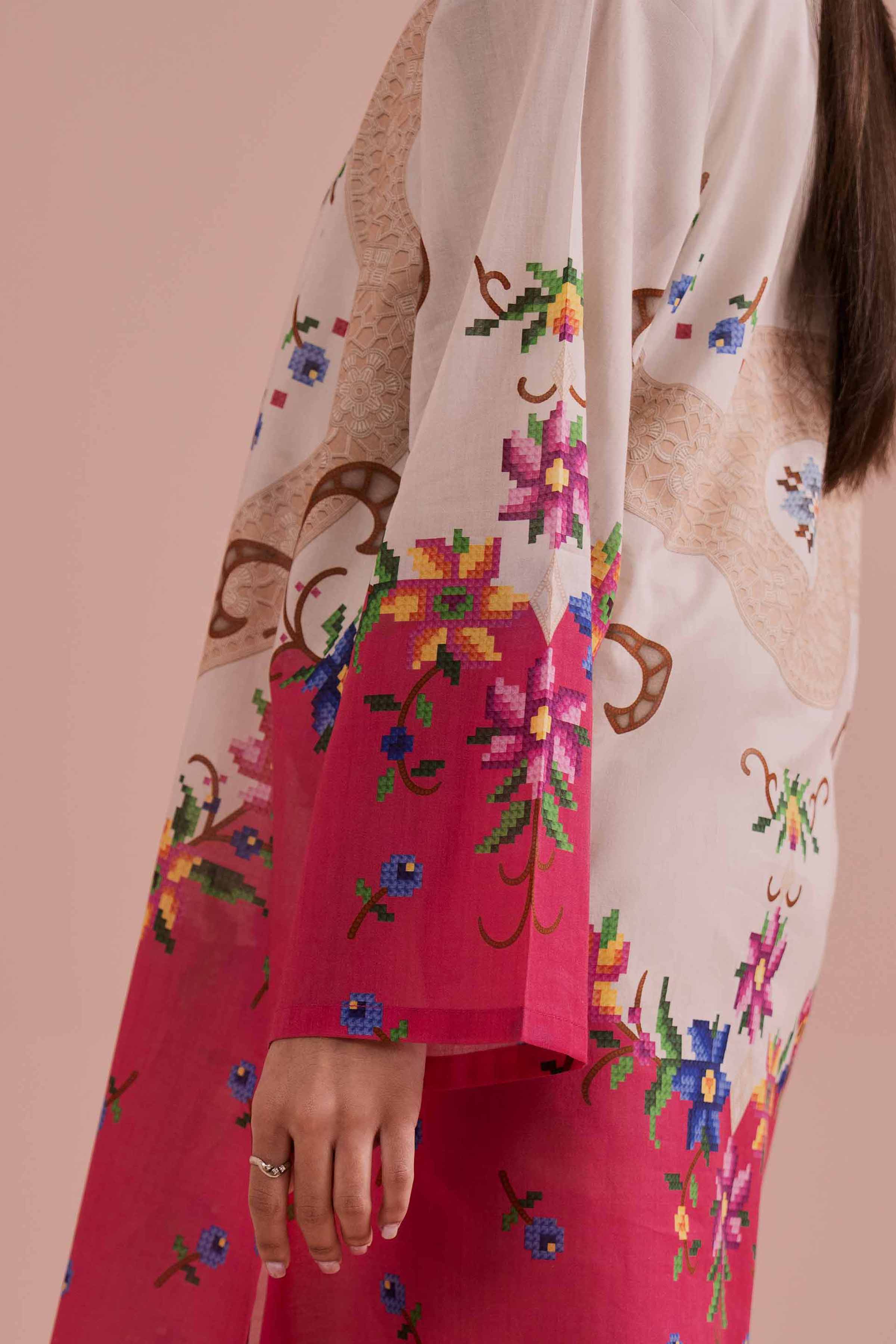 Printed Tunic - PE26-112 for Women - Pret Collection | Nishat | Shop Online