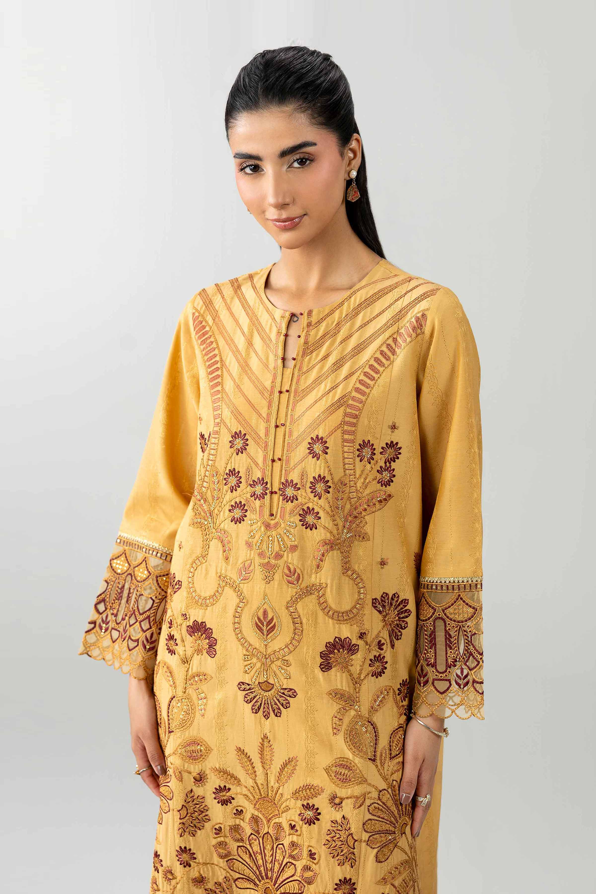 3 Piece - Embroidered Suit - PE26-122