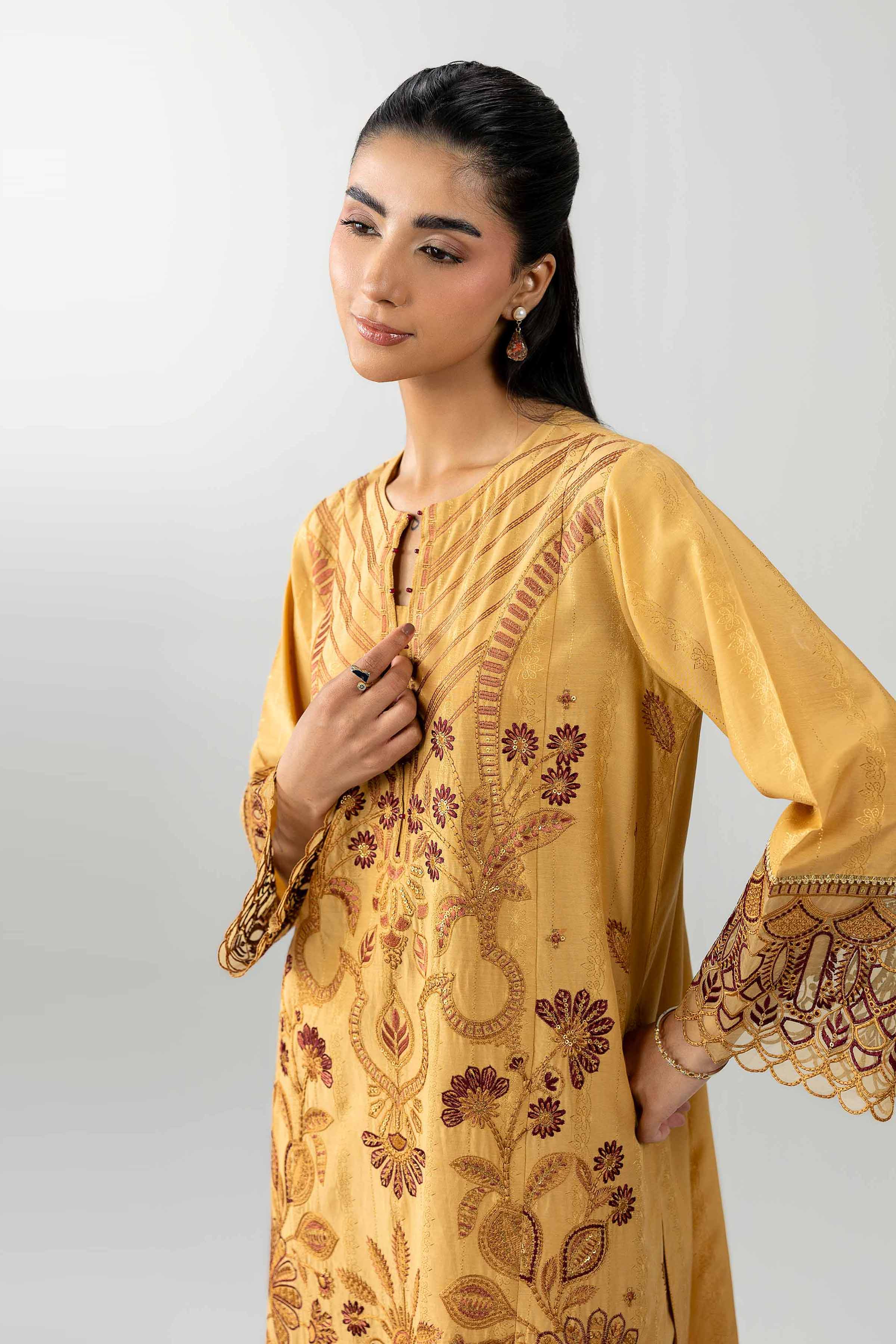 3 Piece - Embroidered Suit - PE26-122
