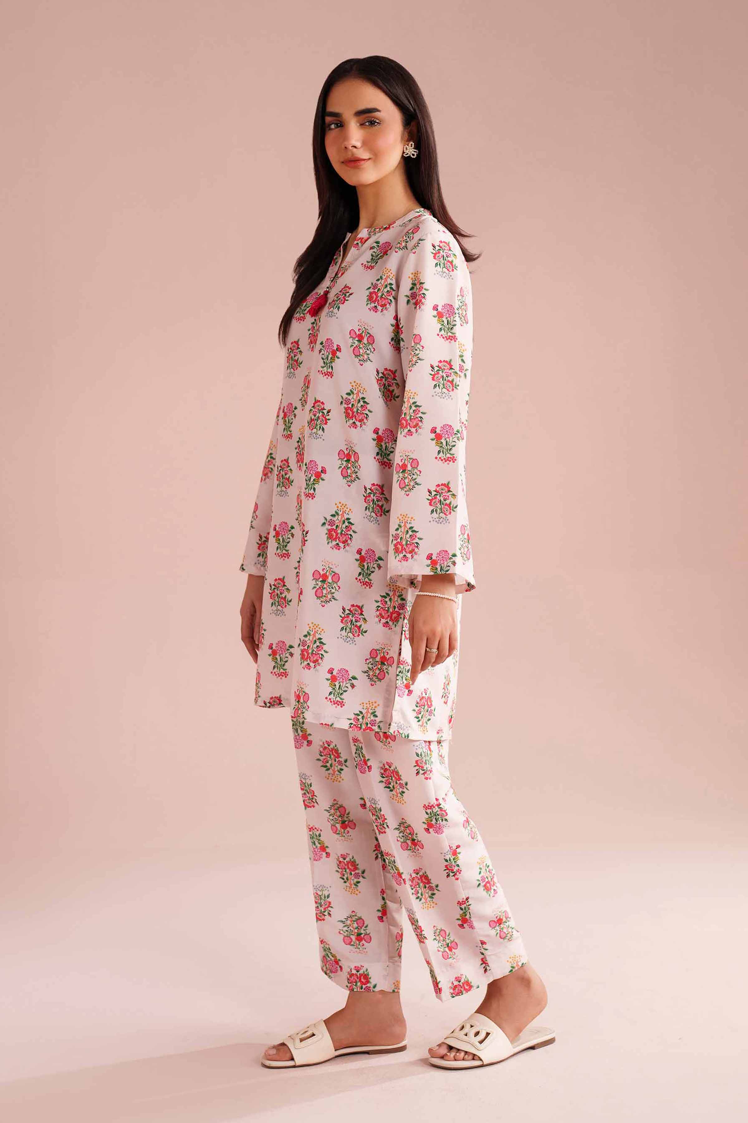 2 Piece - Printed Suit - PE26-13 for Women - Pret Collection | Nishat | Shop Online
