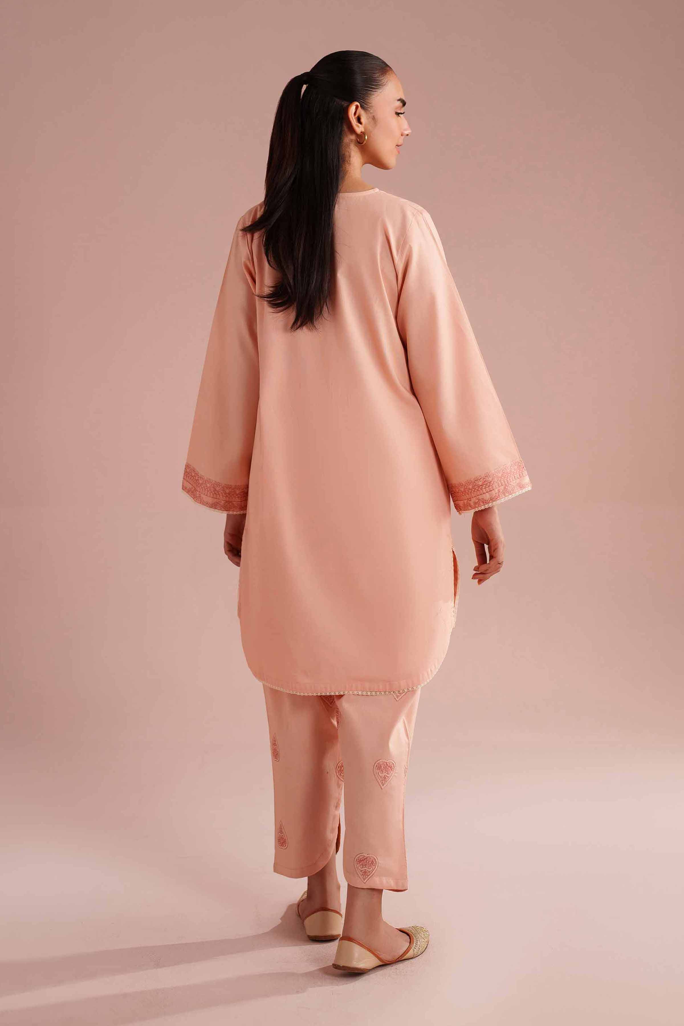 2 Piece - Embroidered Suit - PE26-150 for Women - Pret Collection | Nishat | Shop Online