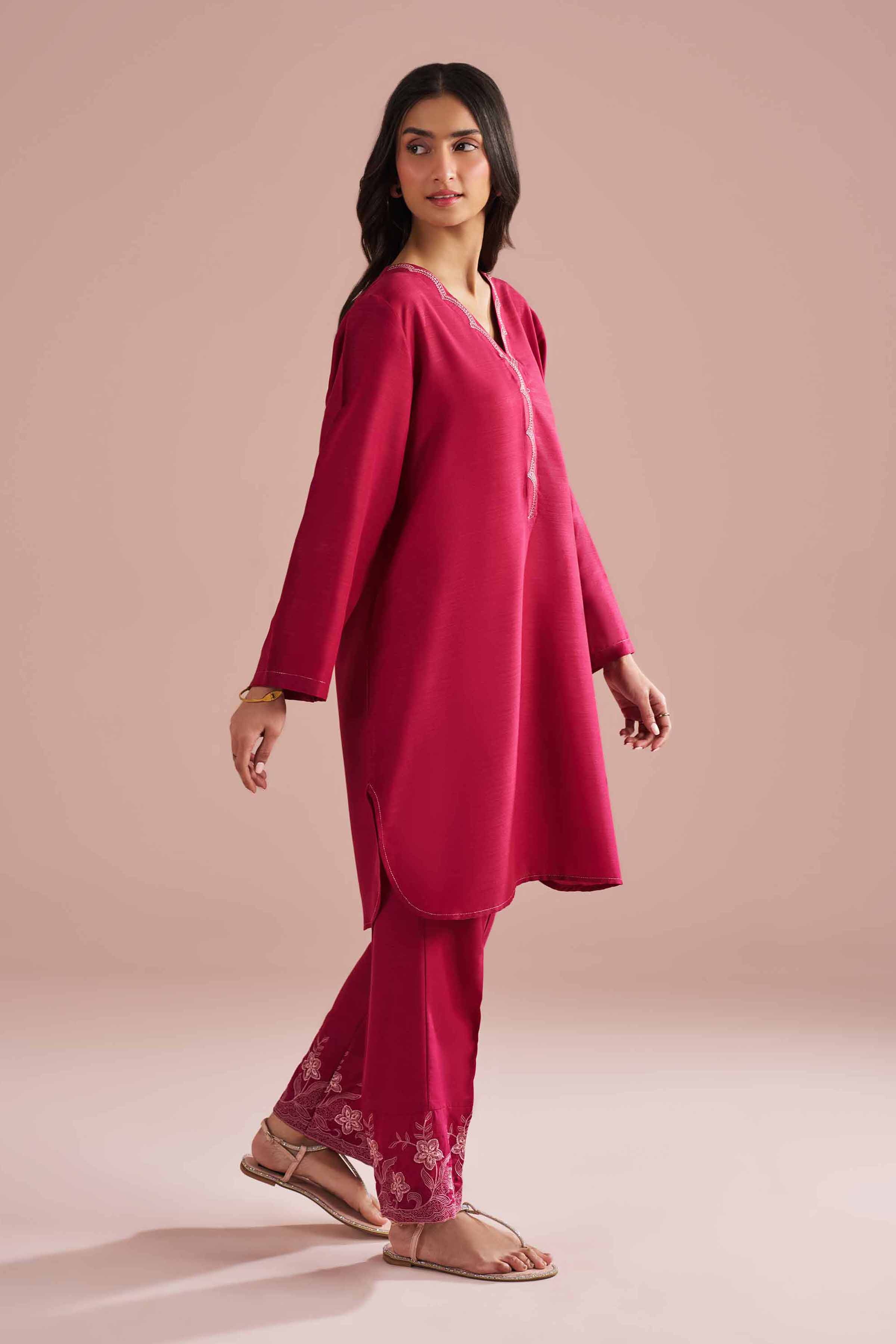 2 Piece - Embroidered Suit - PE26-168 for Women - Pret Collection | Nishat | Shop Online