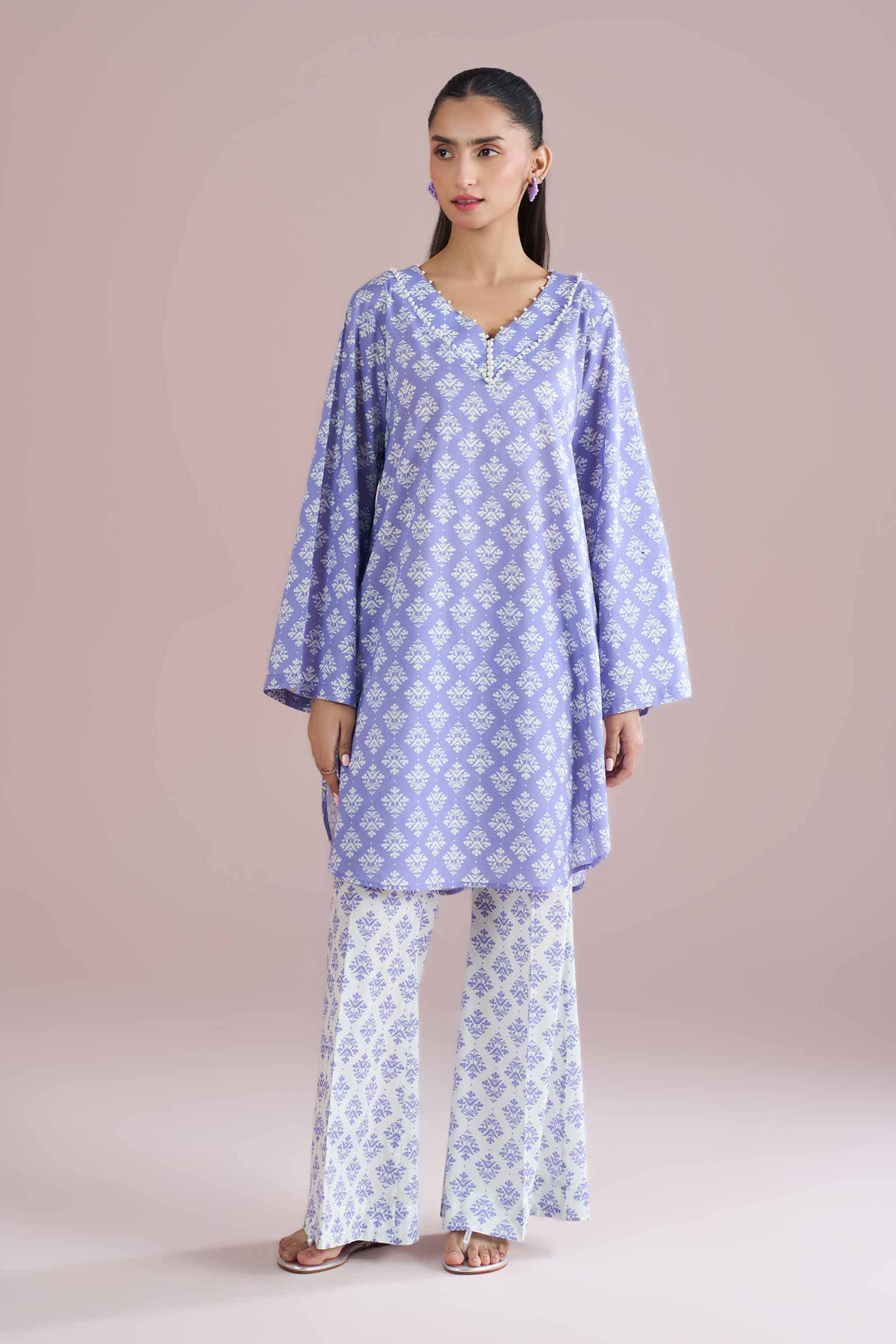 2 Piece - Printed Suit - PE26-177 for Women - Pret Collection | Nishat | Shop Online