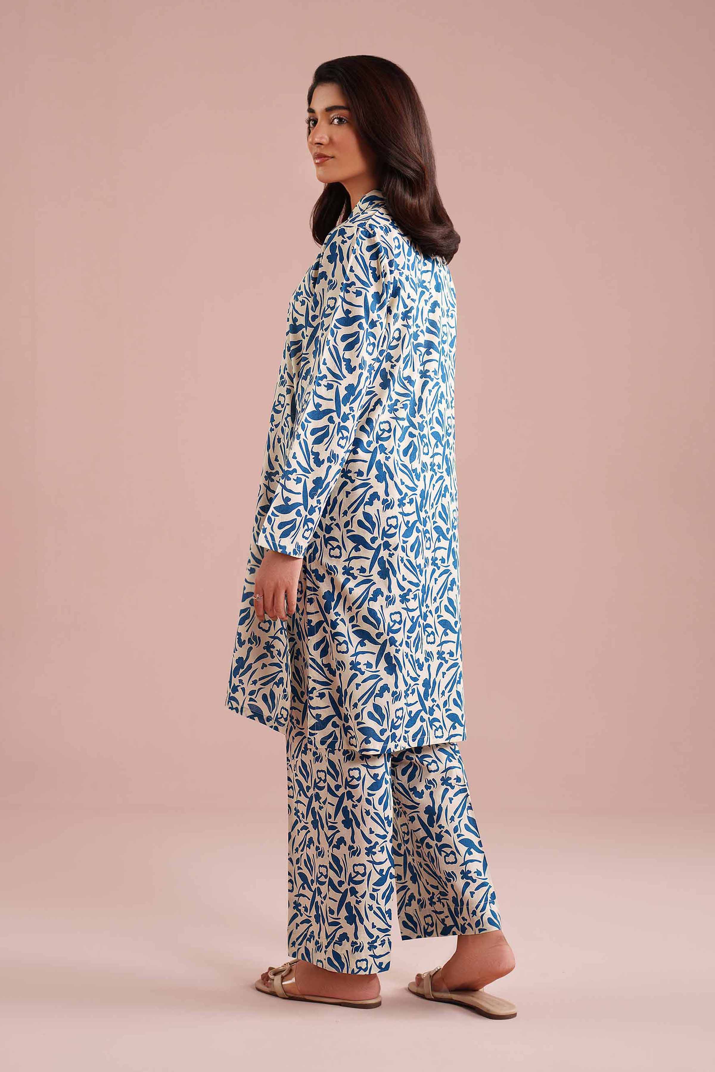 2 Piece - Printed Suit - PE26-184 for Women - Pret Collection | Nishat | Shop Online