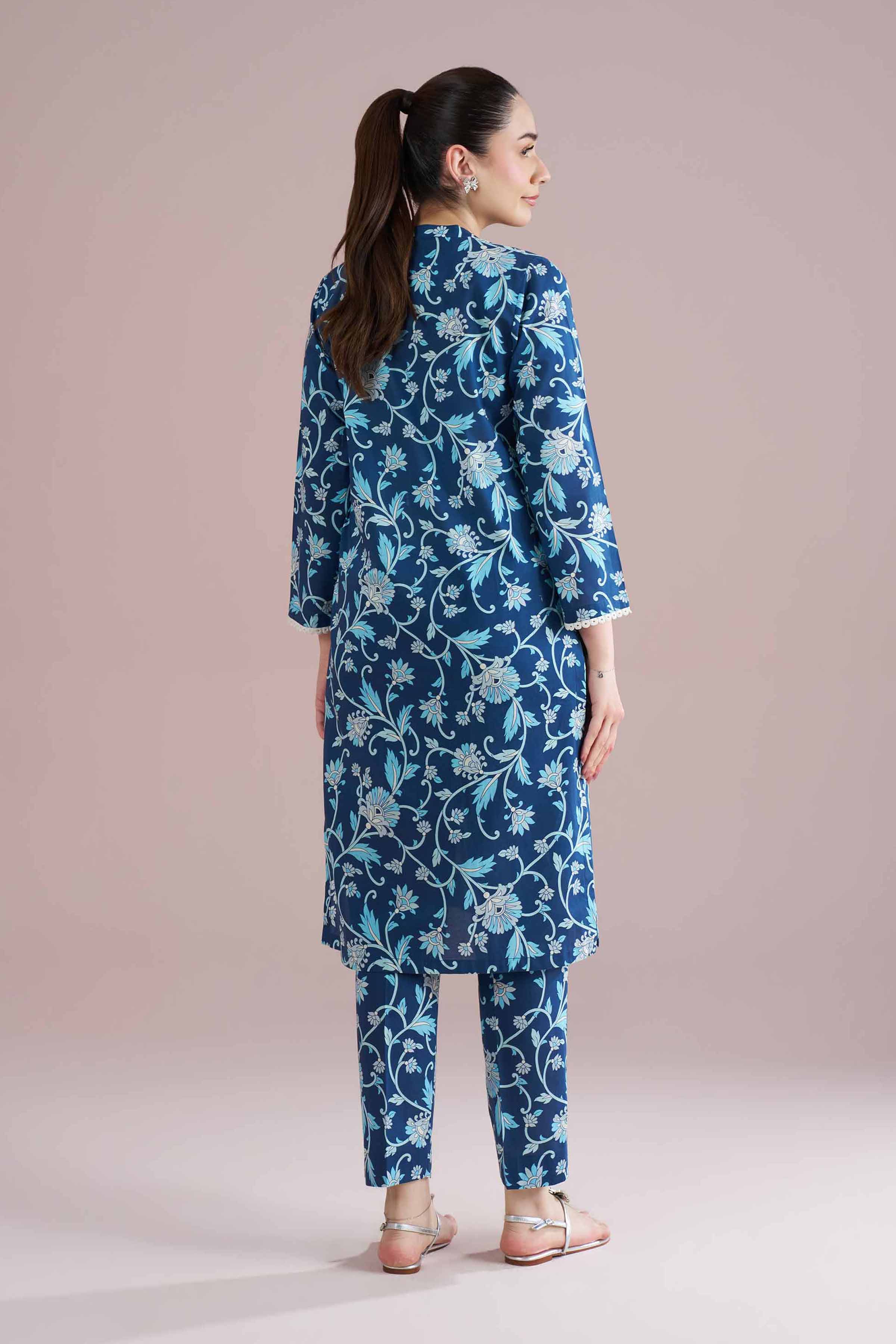 2 Piece - Printed Suit - PE26-195 for Women - Pret Collection | Nishat | Shop Online