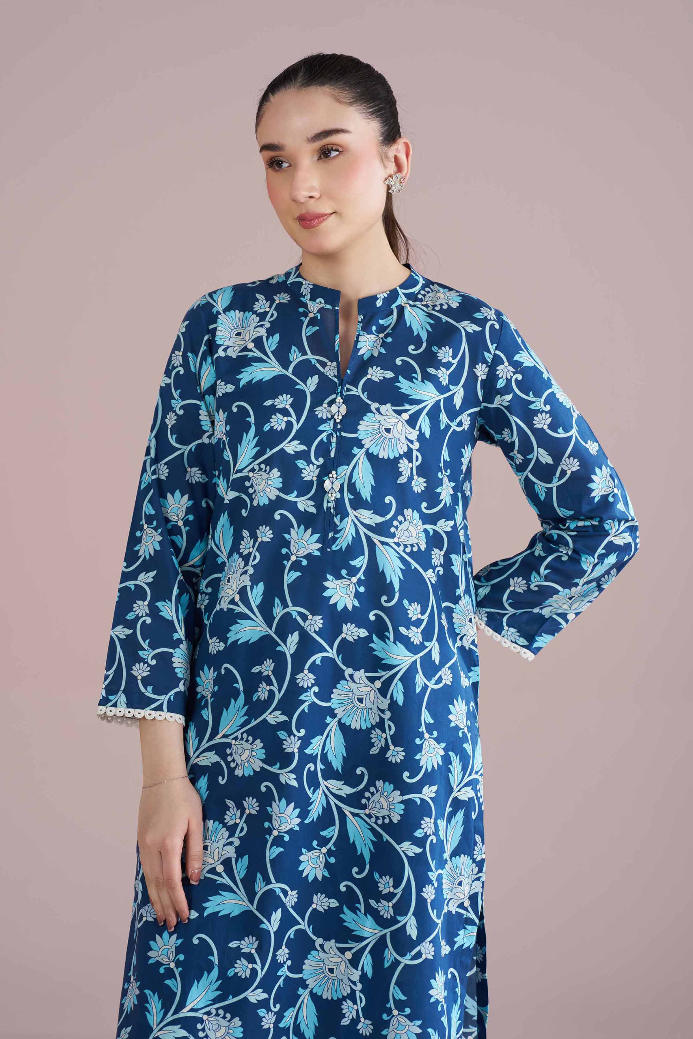 2 Piece - Printed Suit - PE26-195 for Women - Pret Collection | Nishat | Shop Online