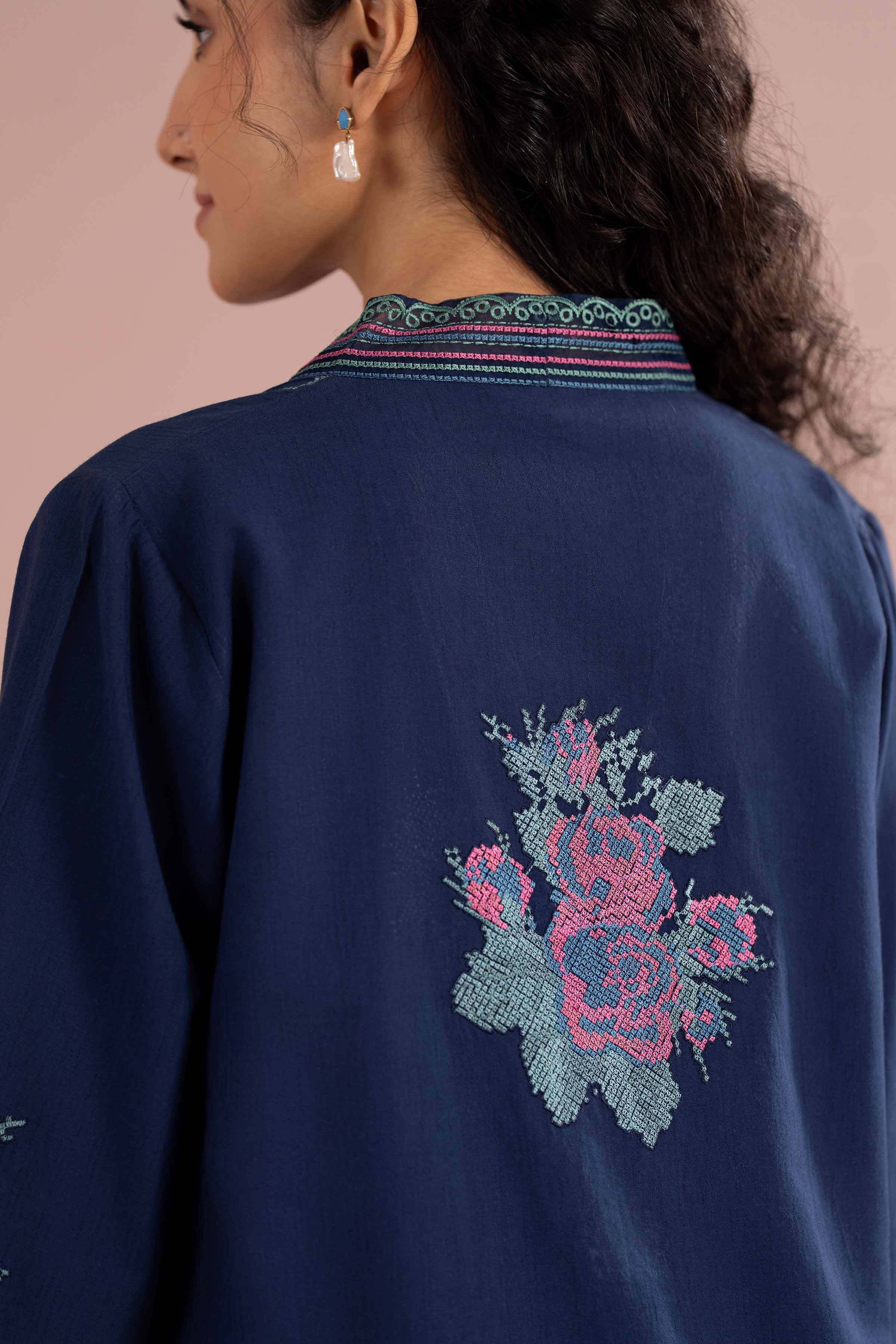 2 Piece - Embroidered Suit - PE26-230 for Women - Pret Collection | Nishat | Shop Online