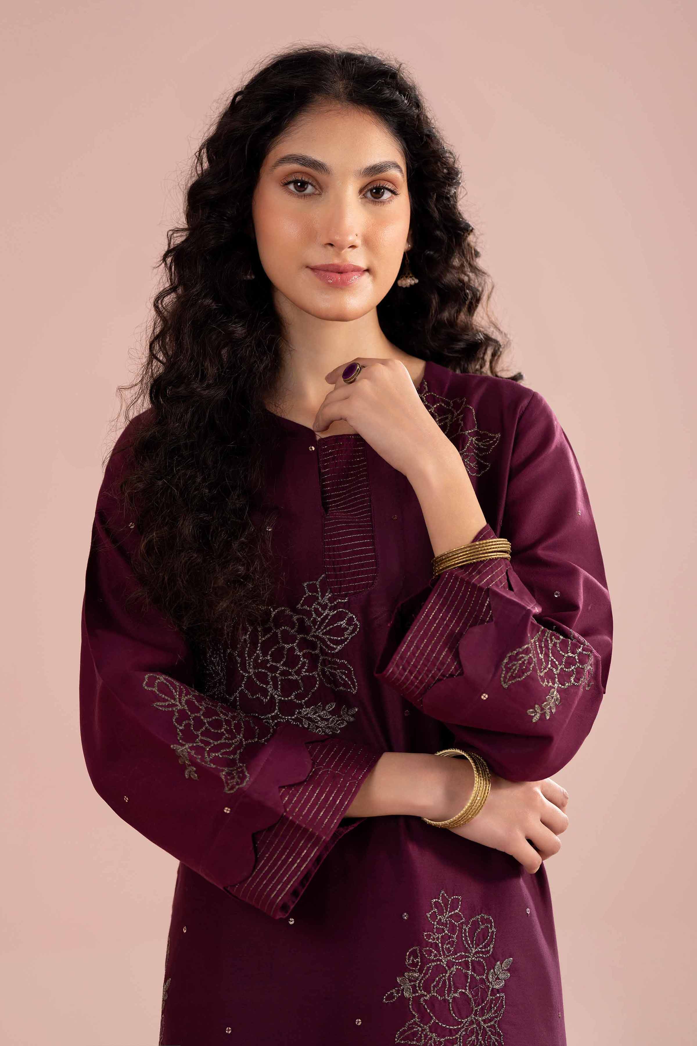 2 Piece - Embroidered Suit - PE26-245 for Women - Pret Collection | Nishat | Shop Online
