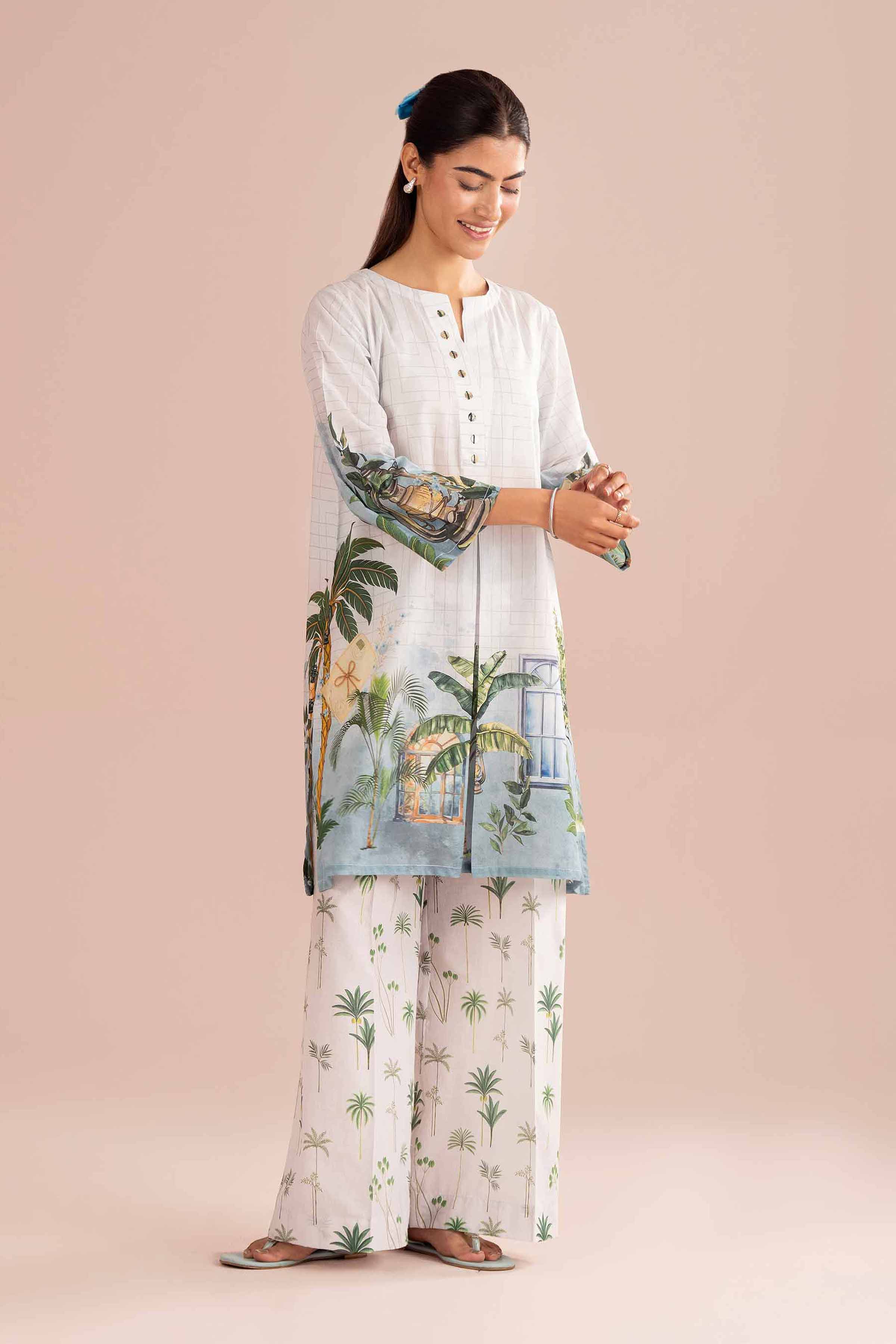 2 Piece - Printed Suit - PE26-272