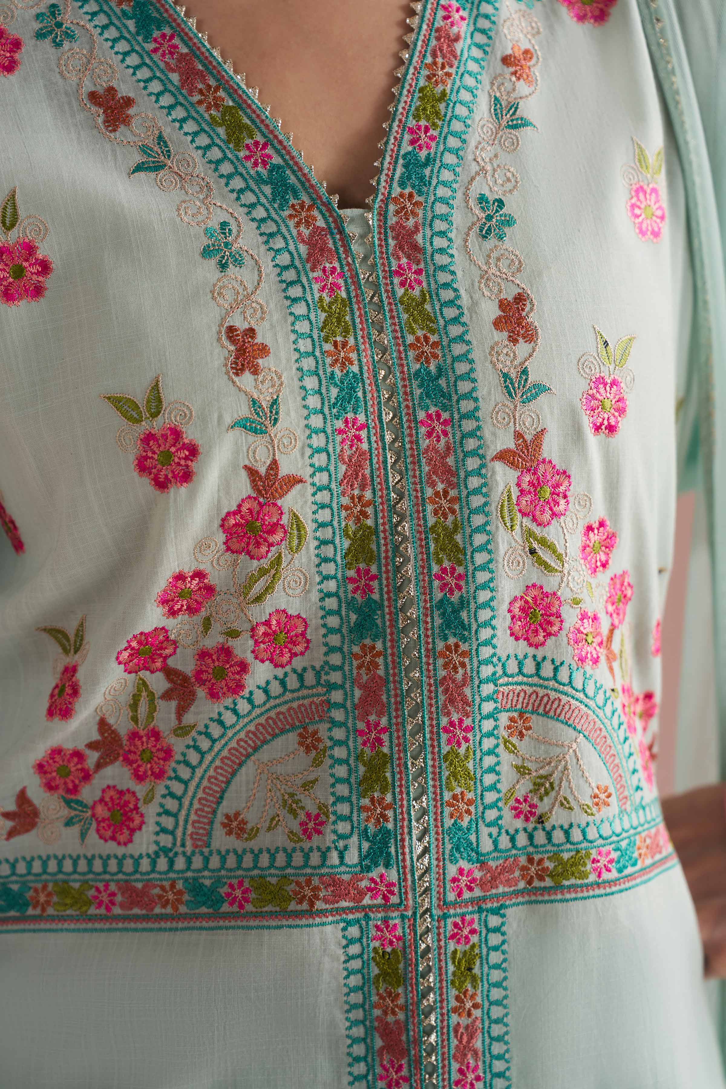 3 Piece - Embroidered Suit - PE26-324 for Women - Pret Collection | Nishat | Shop Online