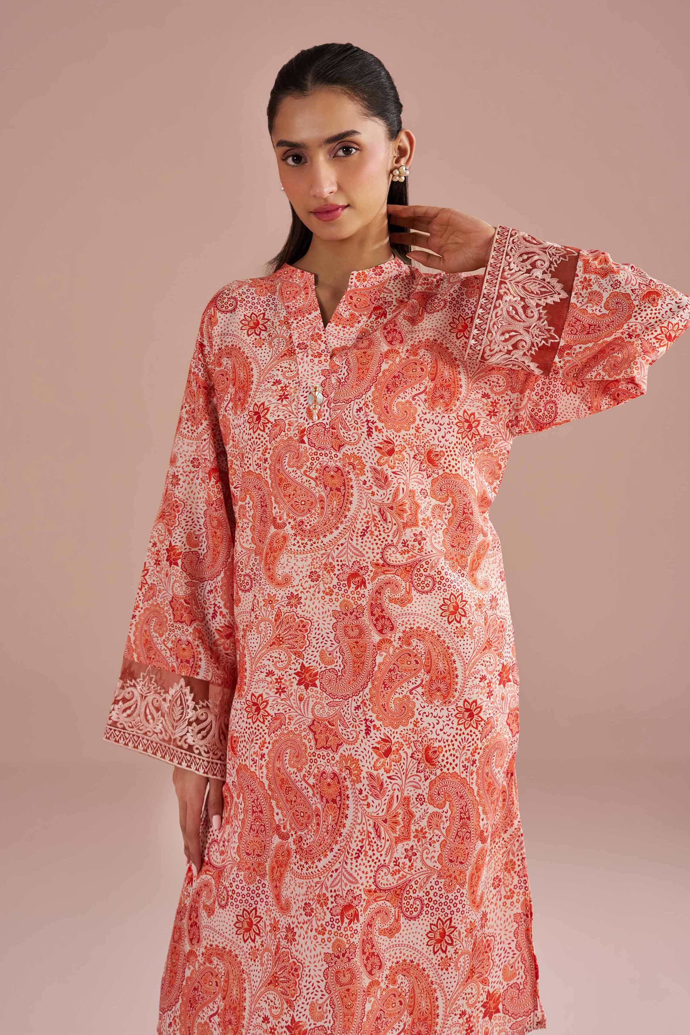 2 Piece - Printed Suit - PE26-33 for Women - Pret Collection | Nishat | Shop Online