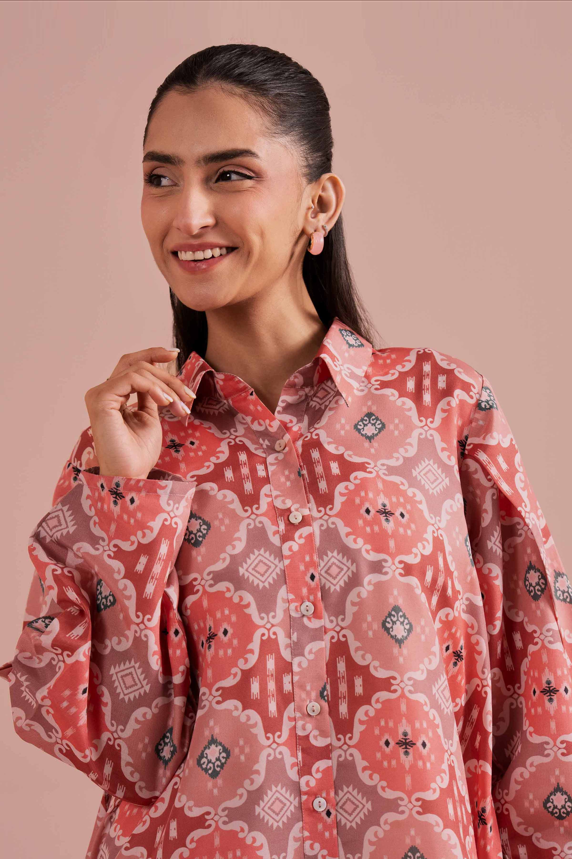 2 Piece - Printed Suit - PE26-346 for Women - Pret Collection | Nishat | Shop Online