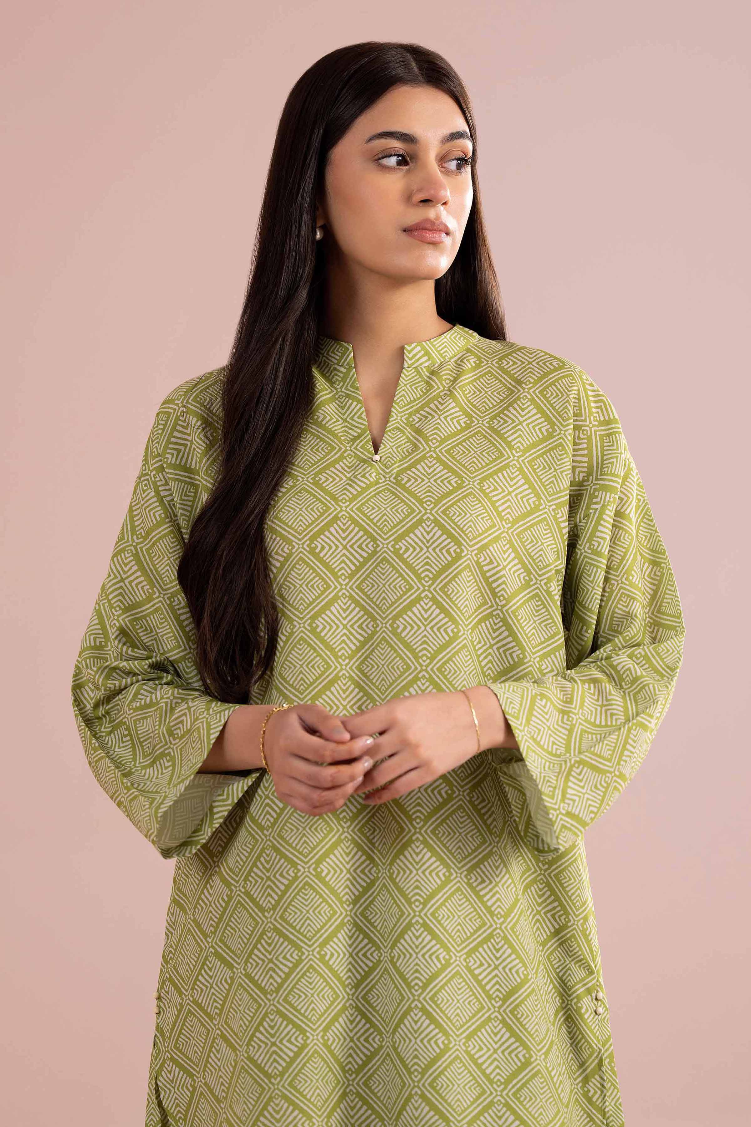 2 Piece - Printed Suit - PE26-350 for Women - Pret Collection | Nishat | Shop Online