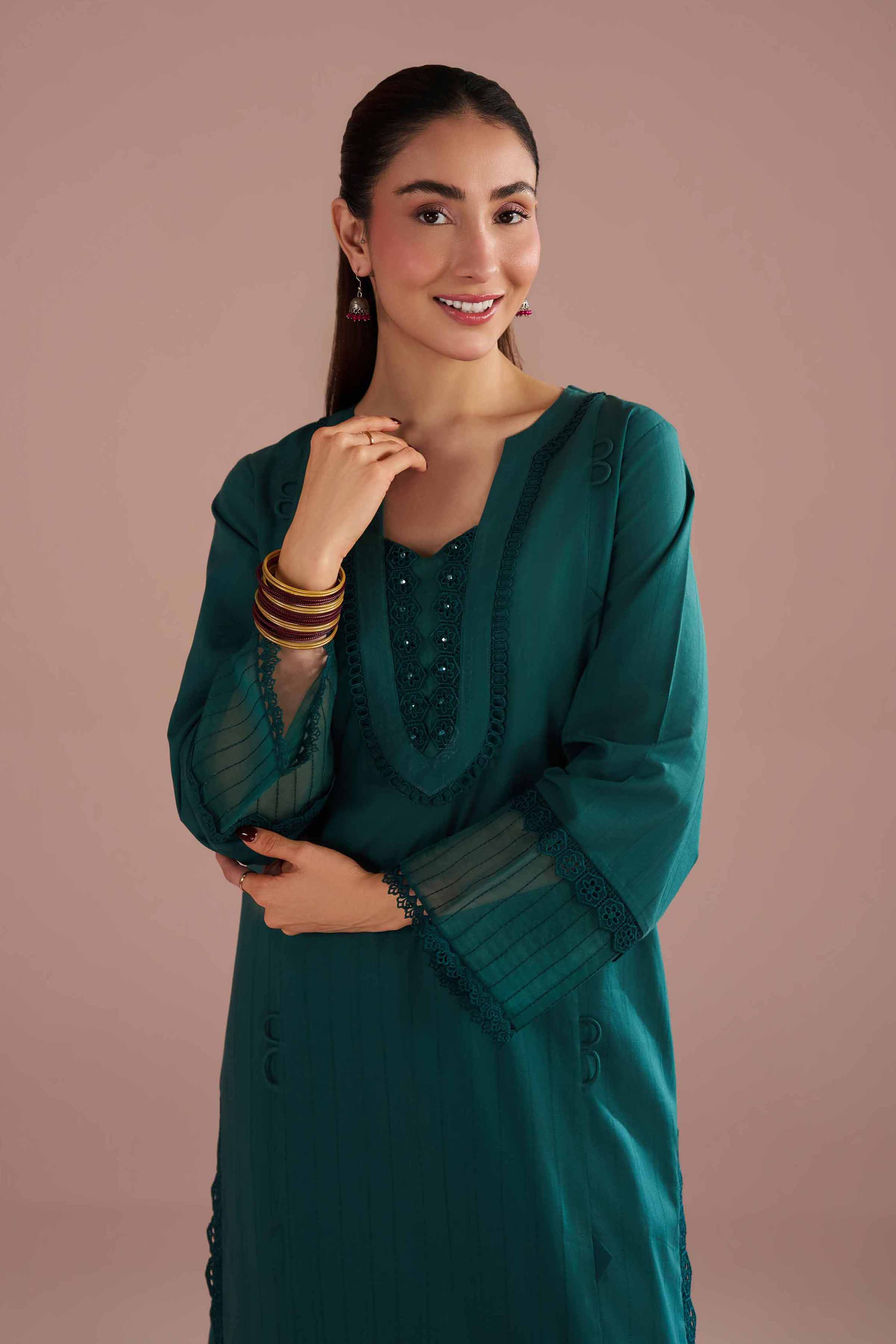 2 Piece - Basic Suit - PE26-38 for Women - Pret Collection | Nishat | Shop Online