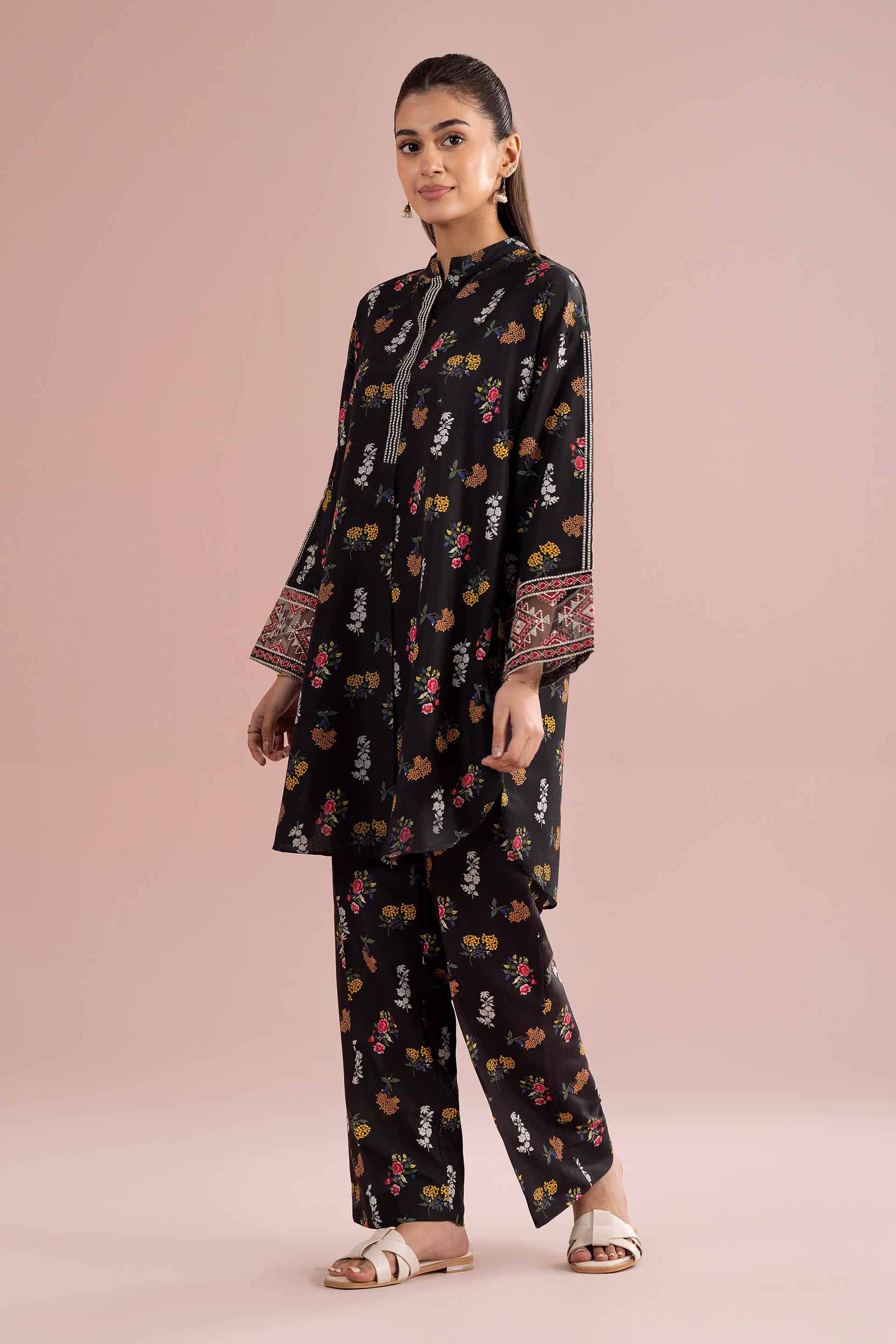 2 Piece - Printed Embroidered Suit - PE26-417 for Women - Pret Collection | Nishat | Shop Online