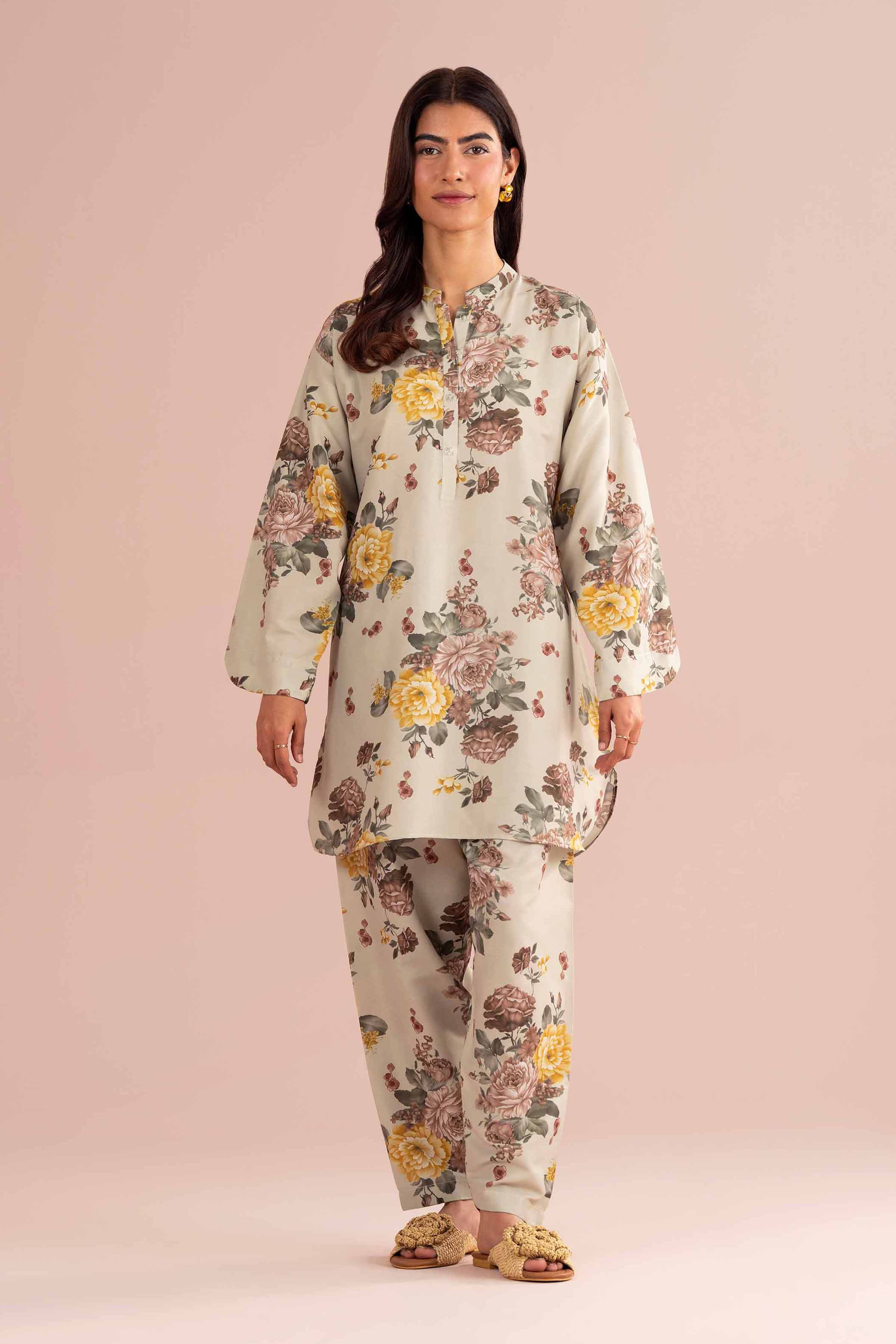 2 Piece - Printed Suit - PE26-419 for Women - Pret Collection | Nishat | Shop Online