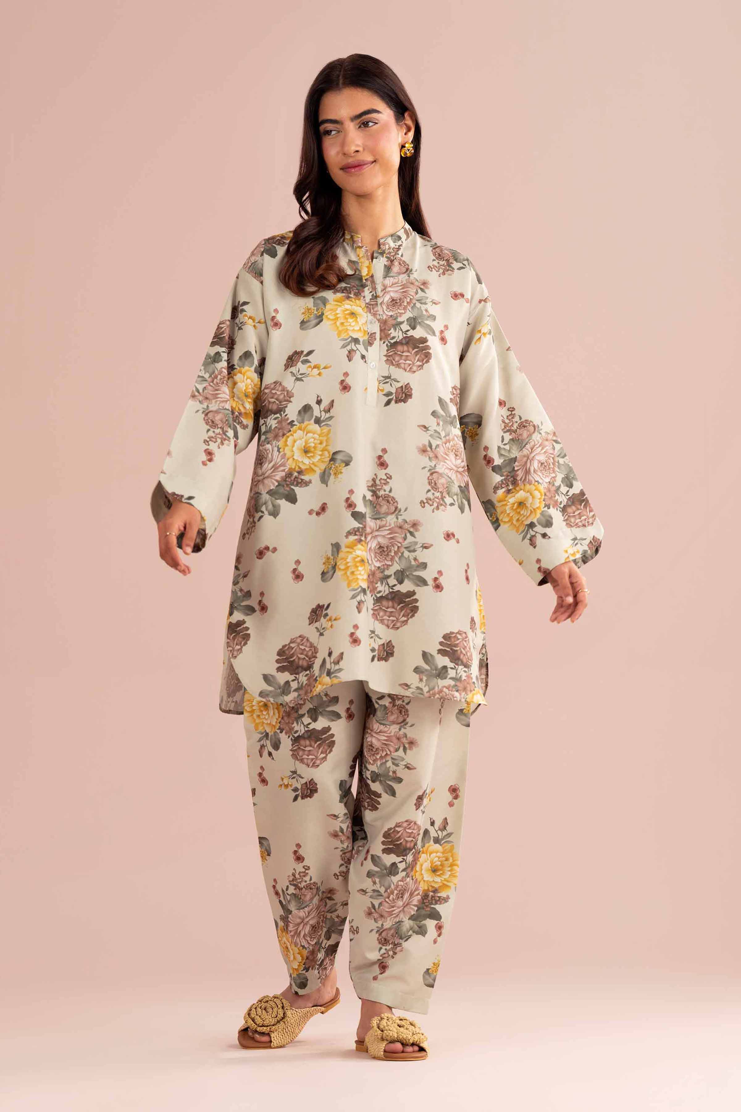2 Piece - Printed Suit - PE26-419 for Women - Pret Collection | Nishat | Shop Online