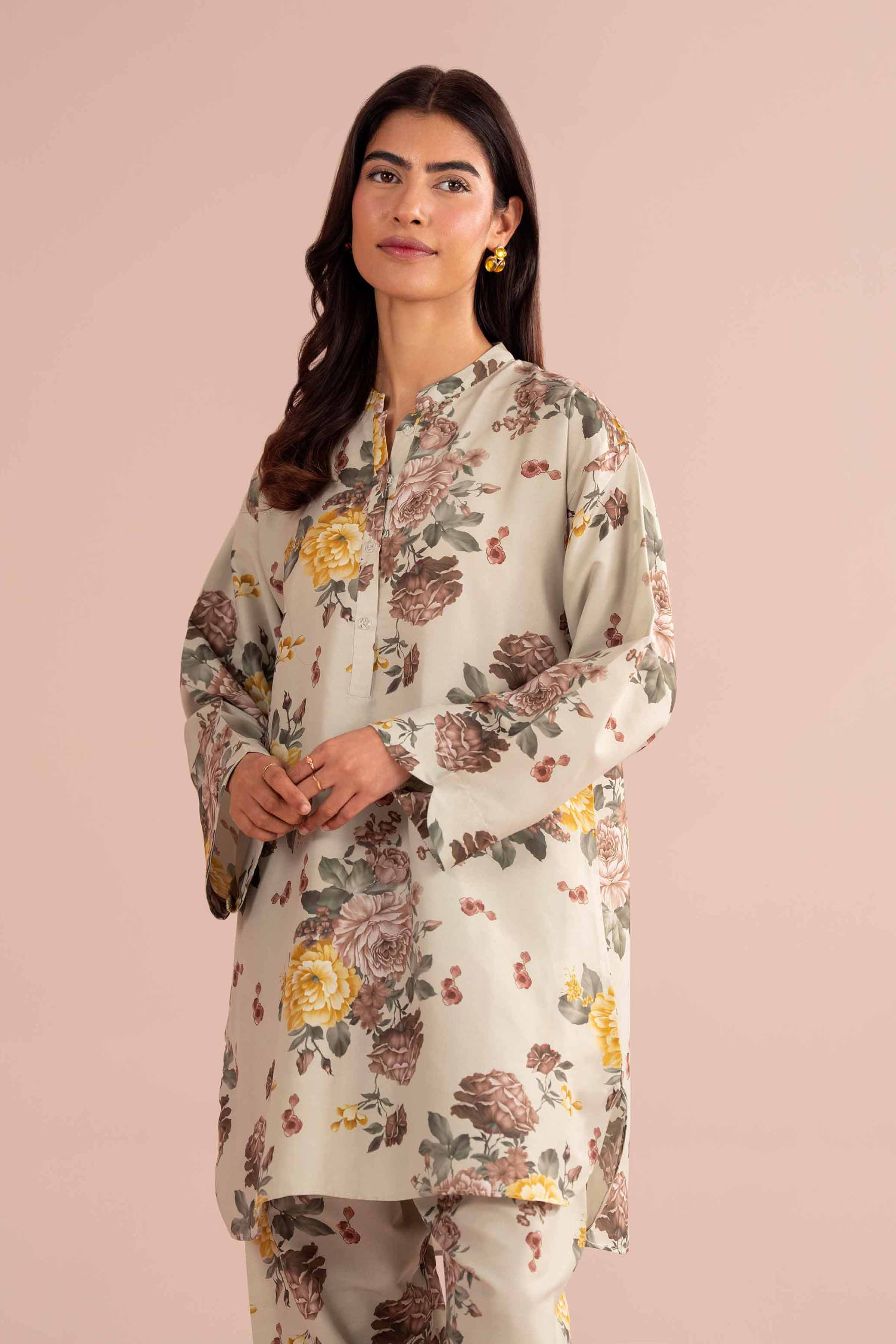 2 Piece - Printed Suit - PE26-419 for Women - Pret Collection | Nishat | Shop Online