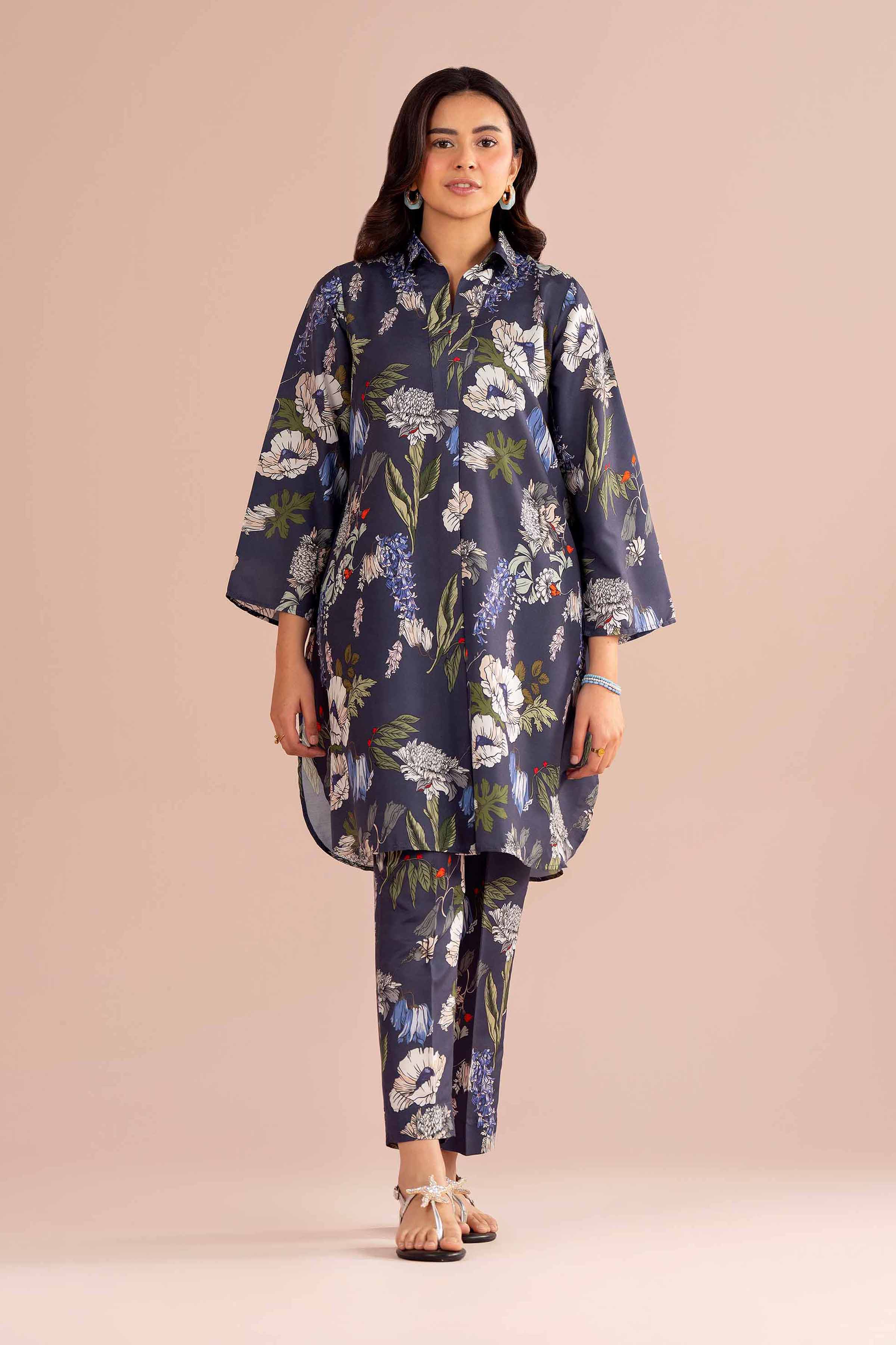 2 Piece - Printed Suit - PE26-421 for Women - Pret Collection | Nishat | Shop Online