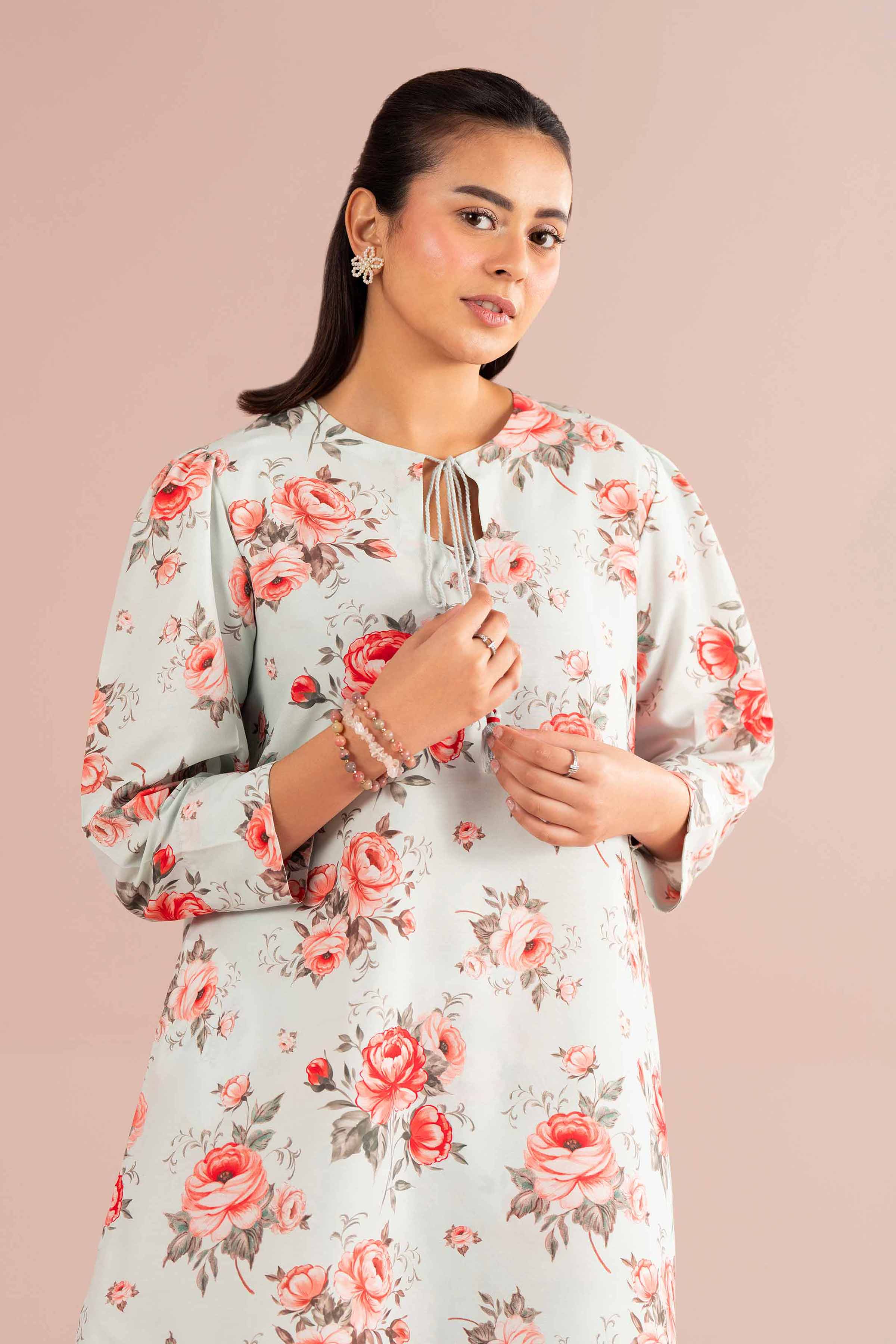 2 Piece - Printed Suit - PE26-430 for Women - Pret Collection | Nishat | Shop Online