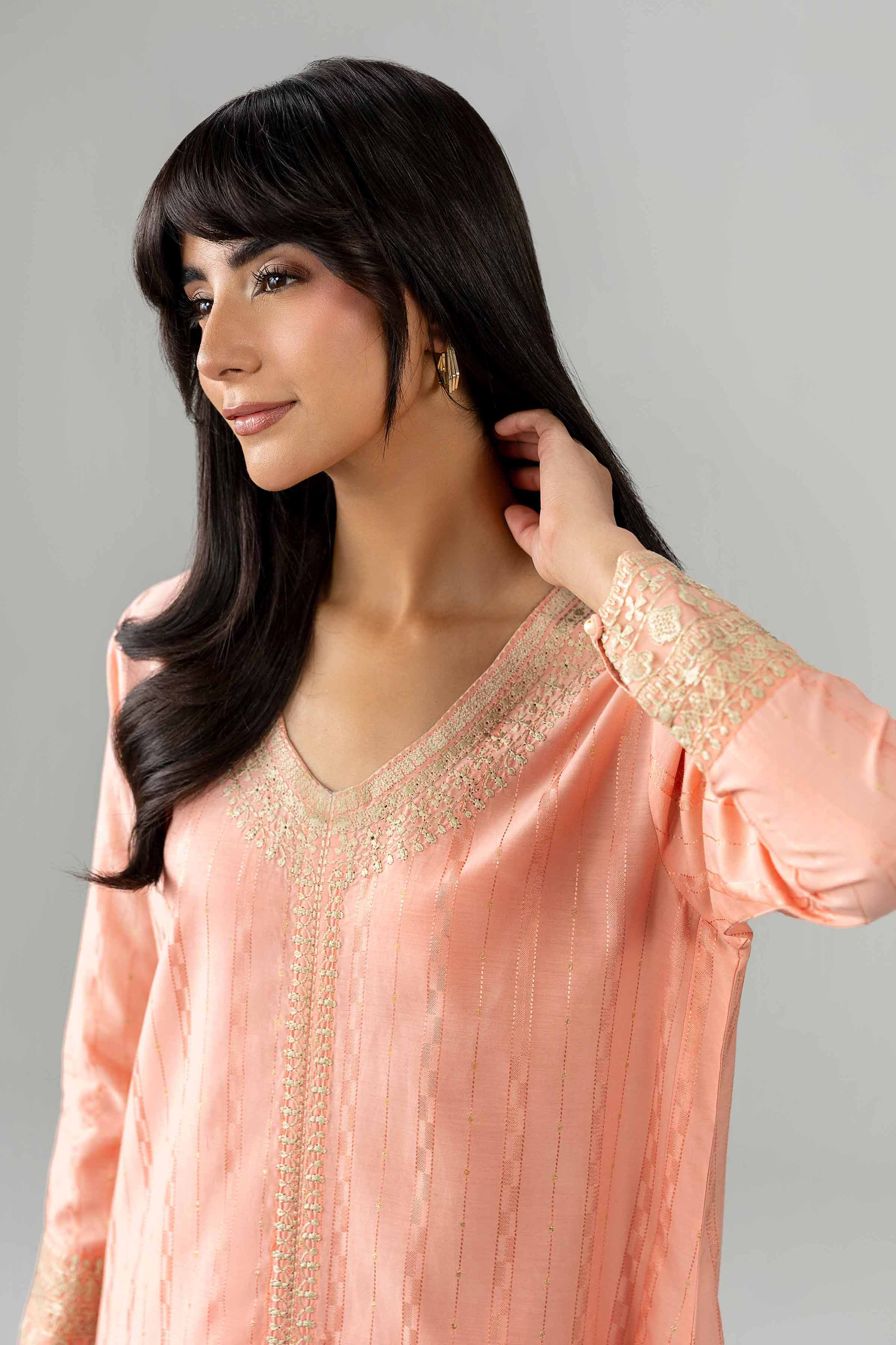 2 Piece - Embroidered Suit - PE26-462