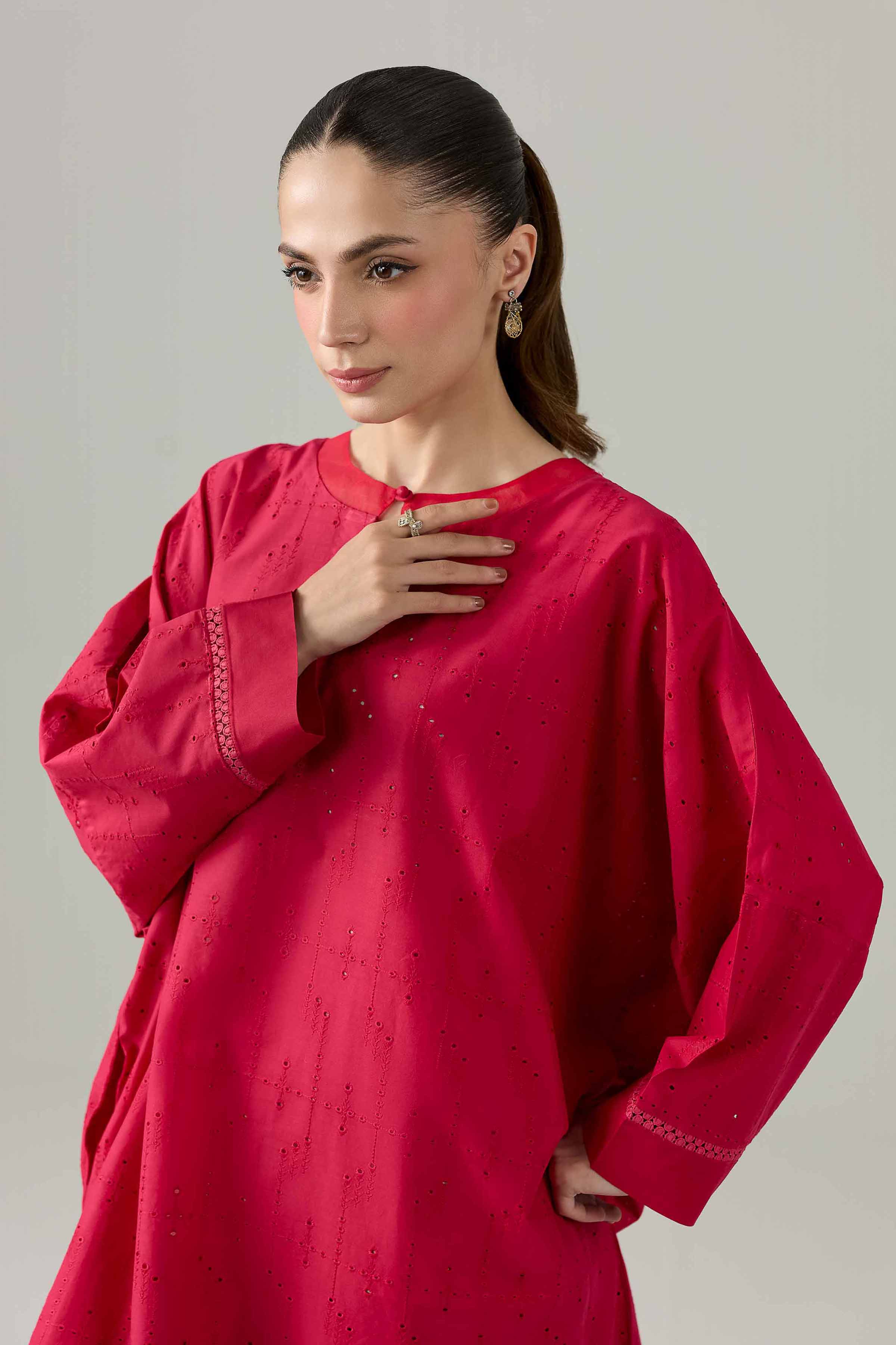 2 Piece - Embroidered Suit - PE26-471