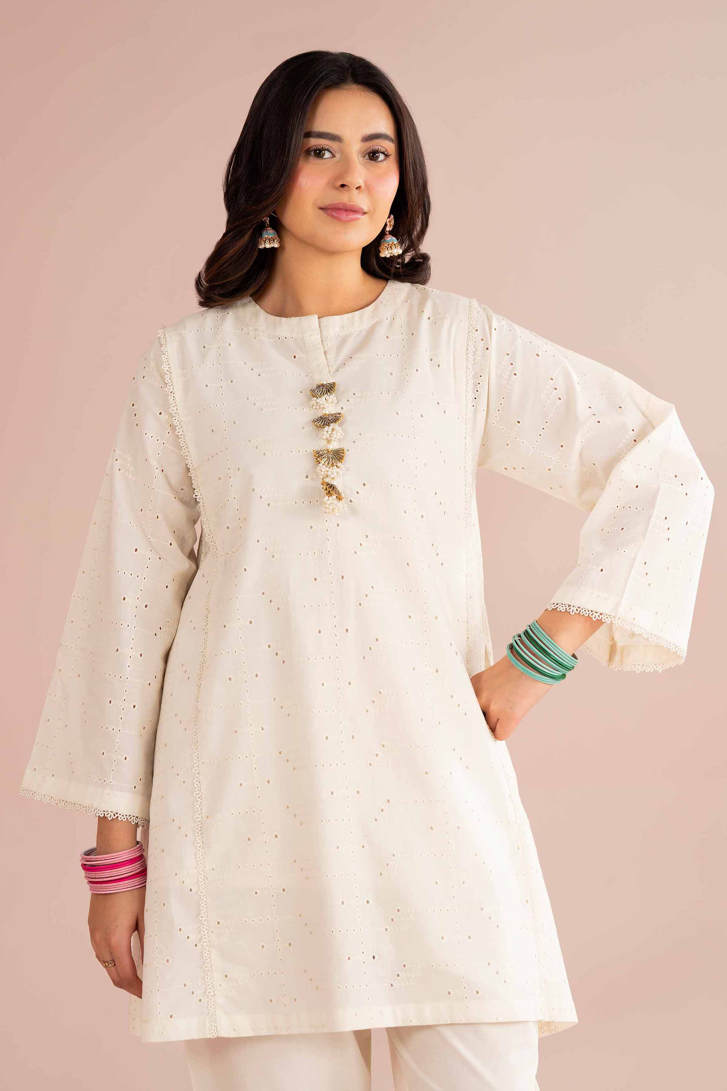 2 Piece - Embroidered Suit - PE26-472 for Women - Pret Collection | Nishat | Shop Online