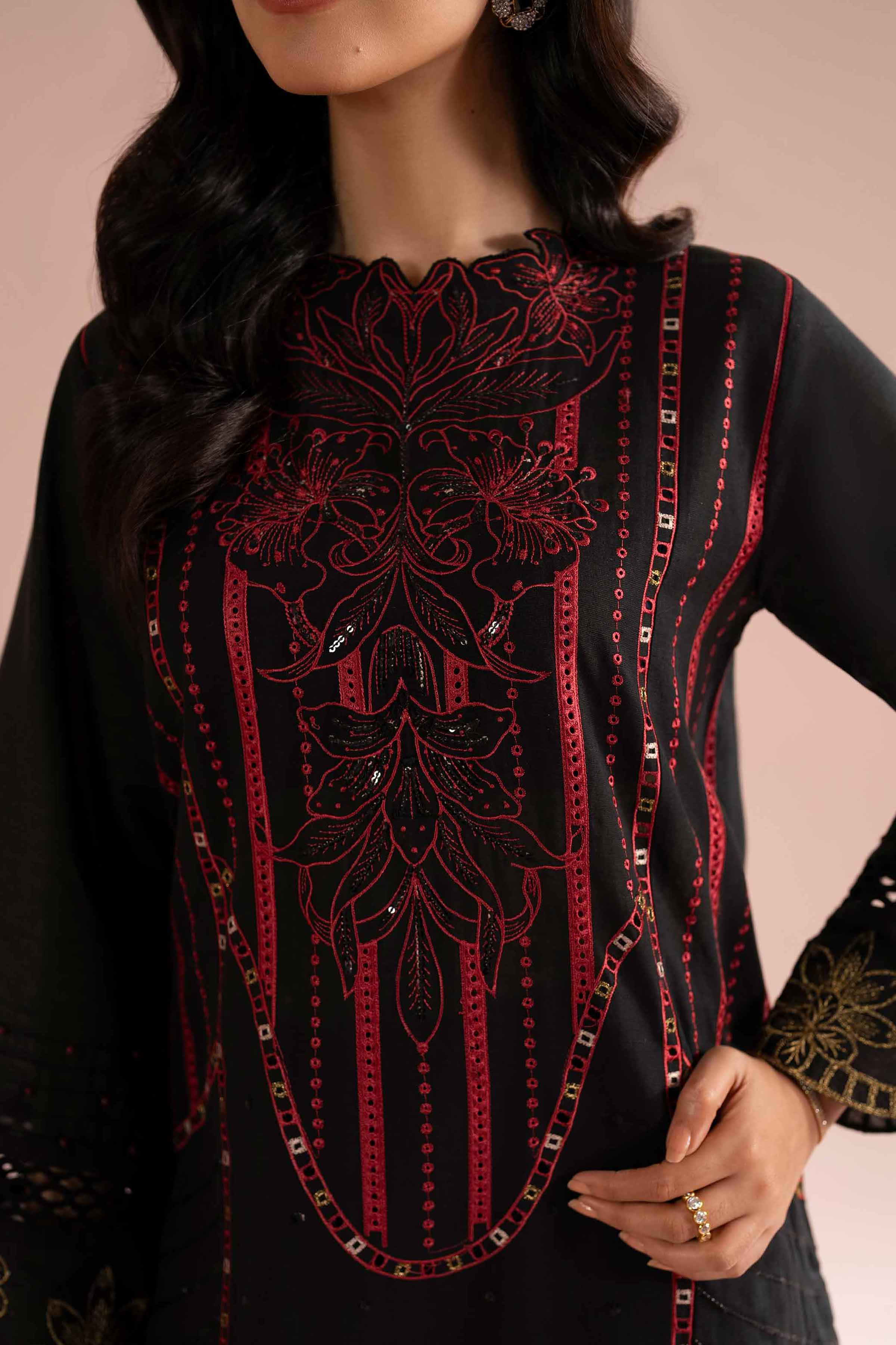 2 Piece - Embroidered Suit - PE26-53