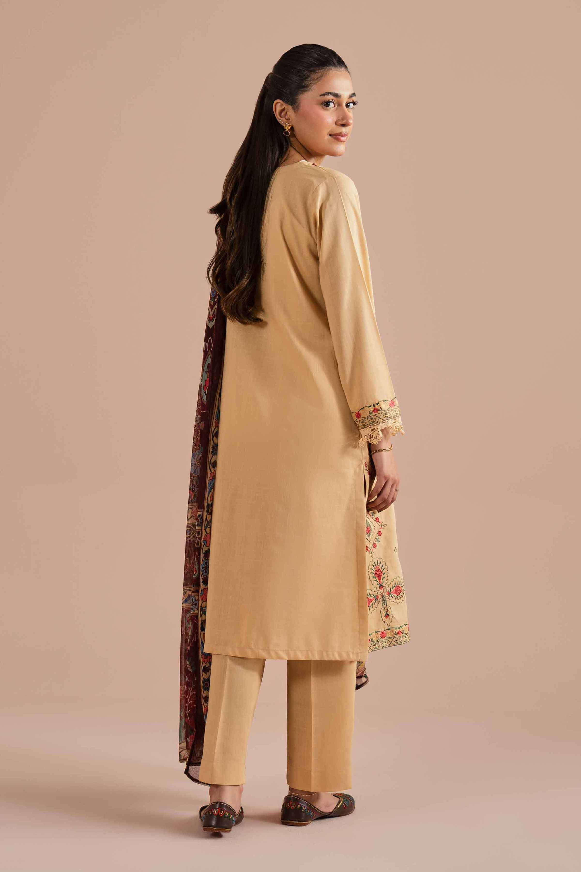 3 Piece - Embroidered Suit - PE26-67 for Women - Pret Collection | Nishat | Shop Online