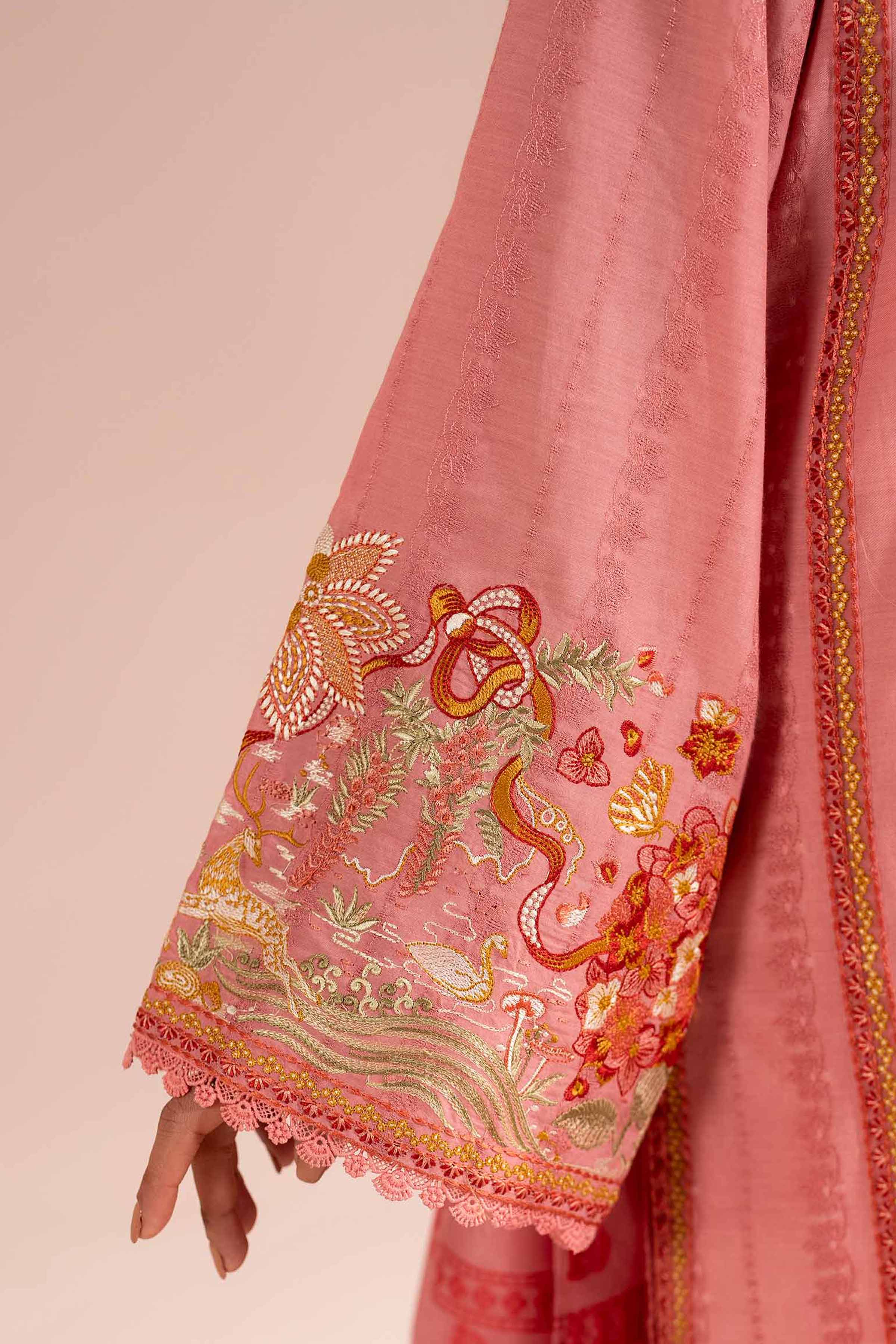 3 Piece - Embroidered Suit - PE26-73