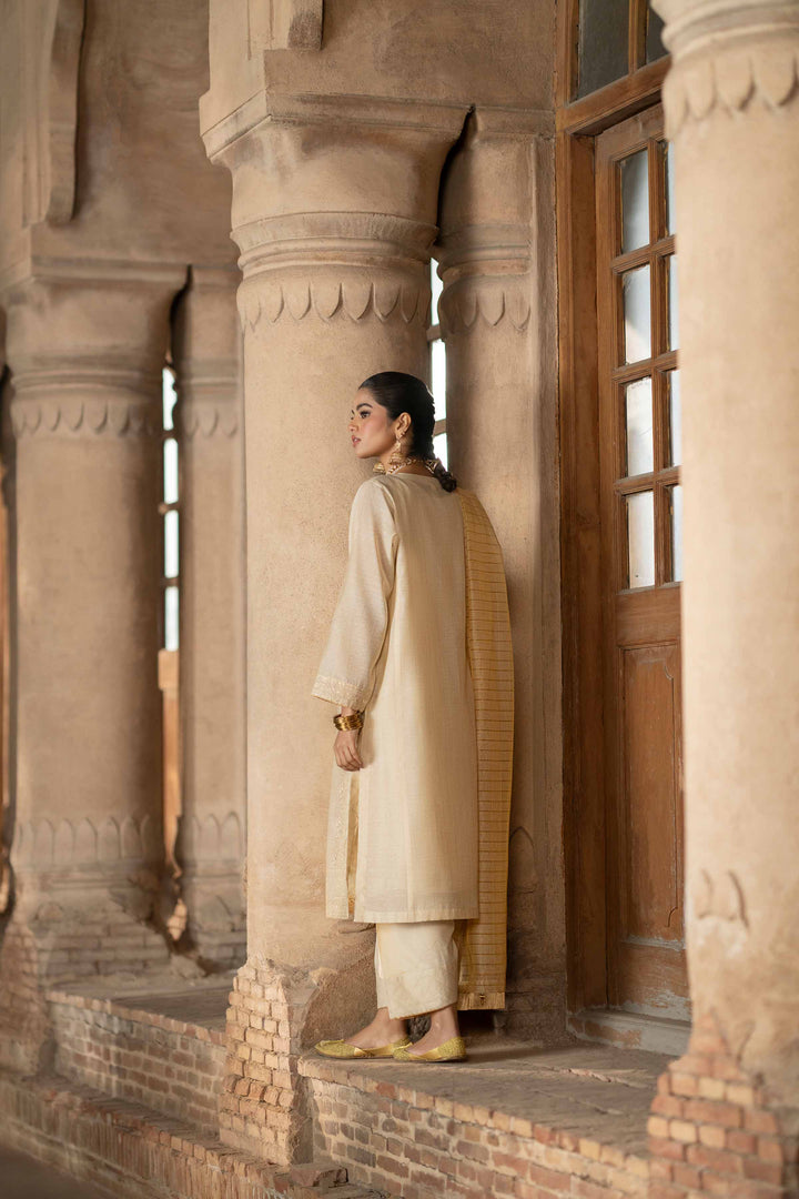 3 Piece - Embroidered Suit - PFE25-08 for Women - Pret Collection | Nishat | Shop Online